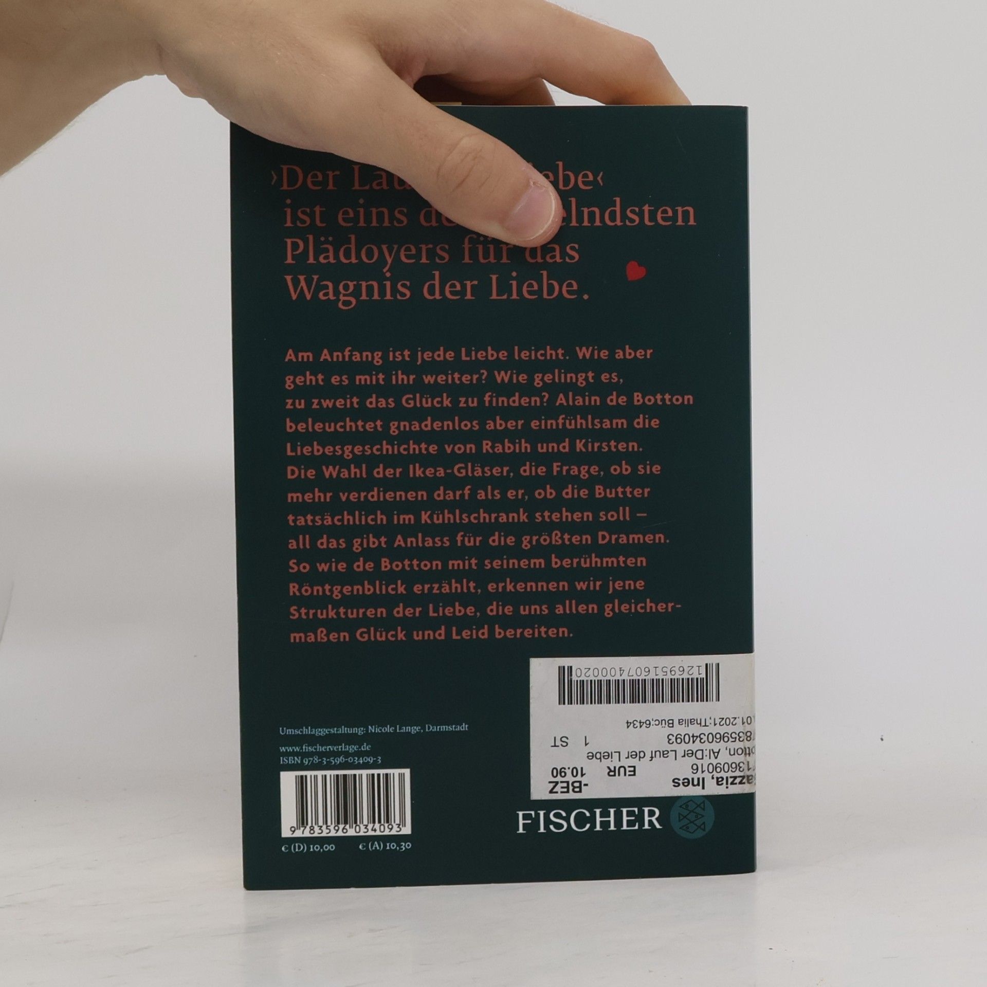 Alain de Botton Der Lauf der Liebe