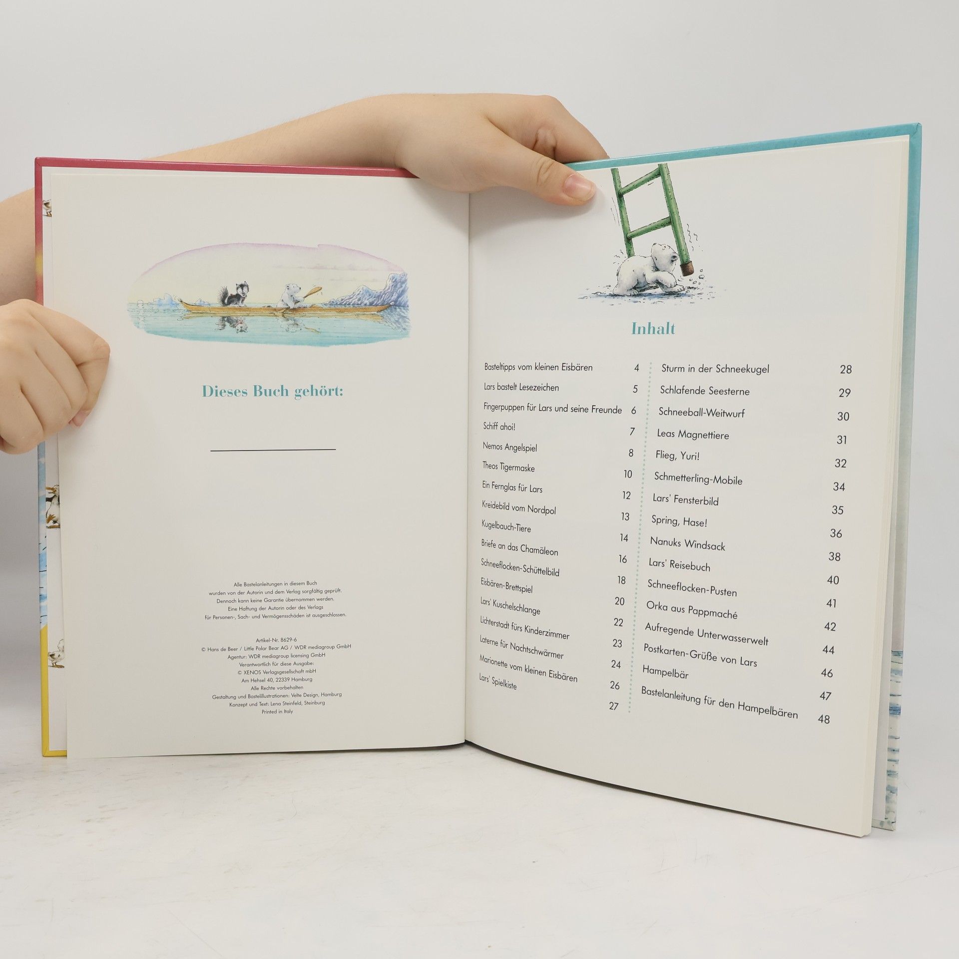 Autorenkollektiv Der kleine Eisbär. Basteln mit Spaß