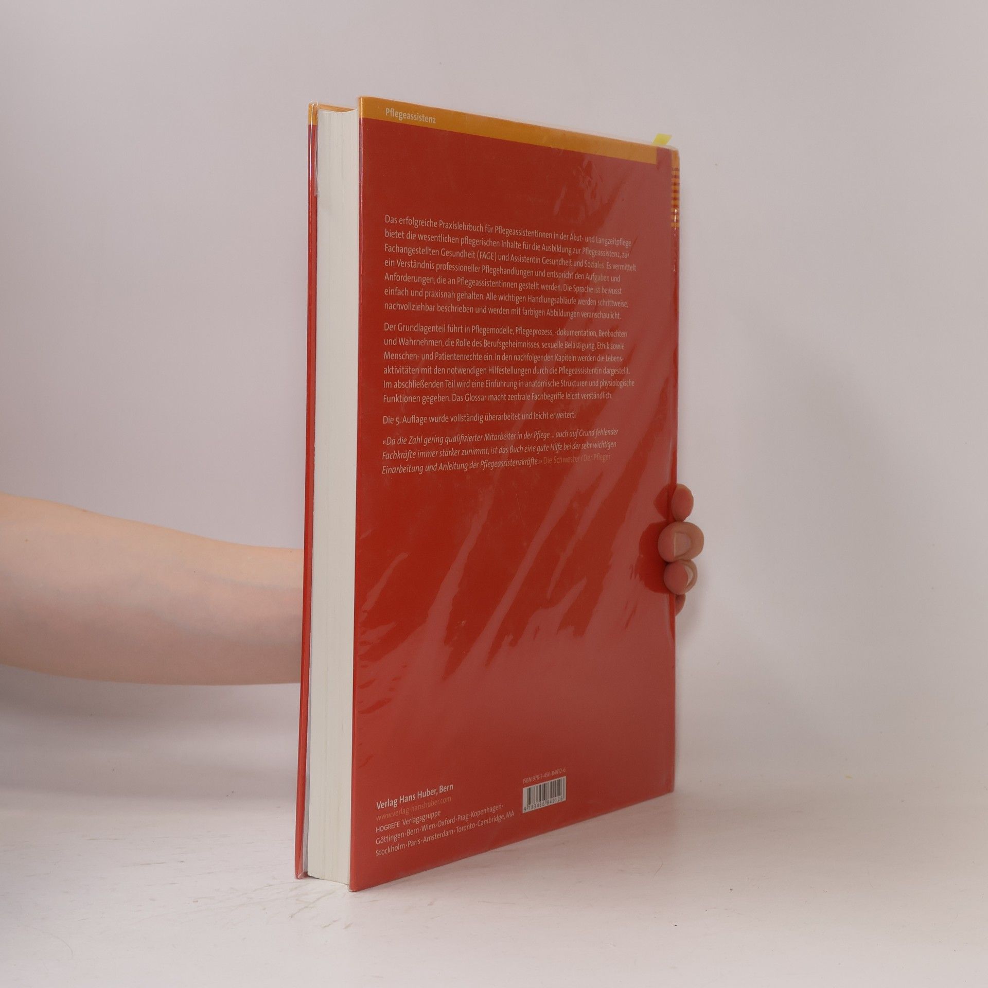 Elisabeth Blunier Lehrbuch Pflegeassistenz