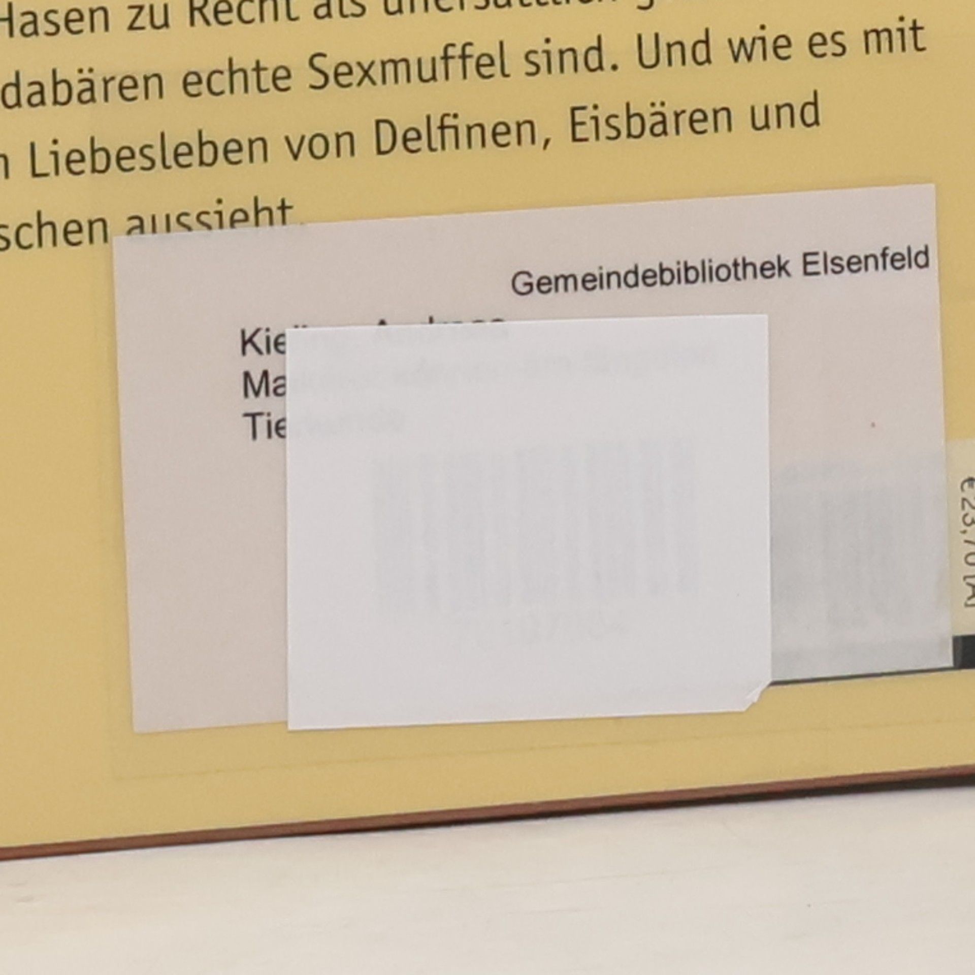 Andreas Kieling Maikäfer können am längsten