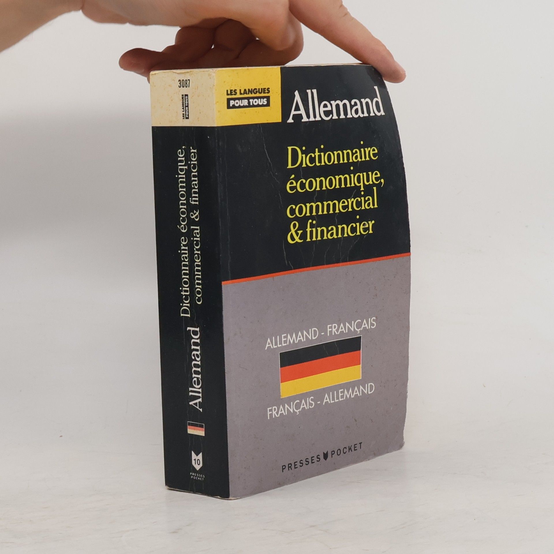 Jürgen Boelcke Dictionnaire de l'allemand économique et commercial et financier