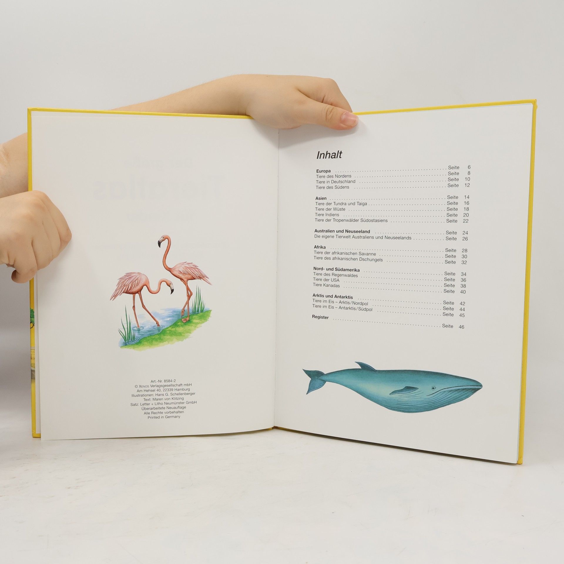 Hans G. Schellenberger Der große Xenos-Tieratlas für Kinder