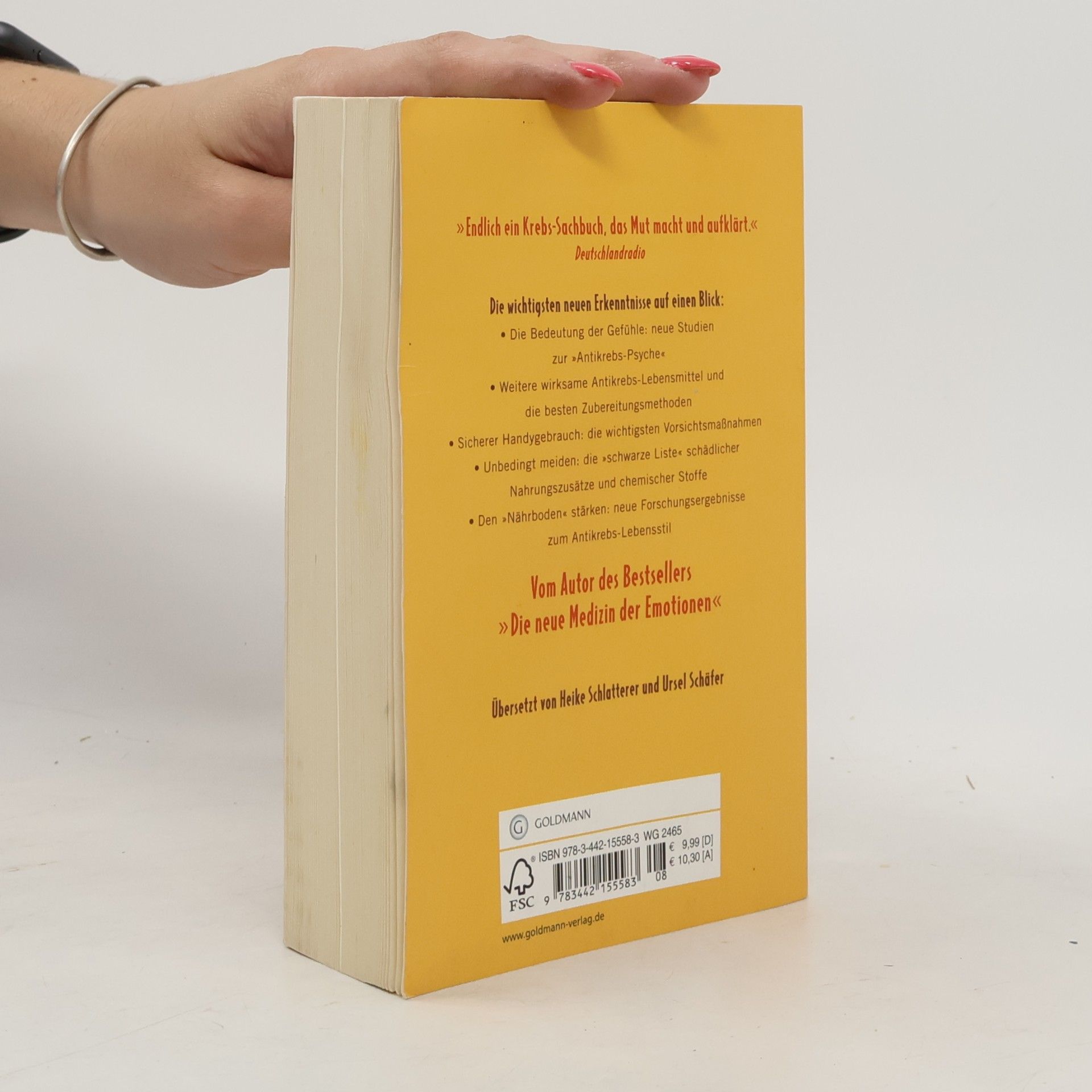 David Servan Schreiber Das Antikrebs-Buch