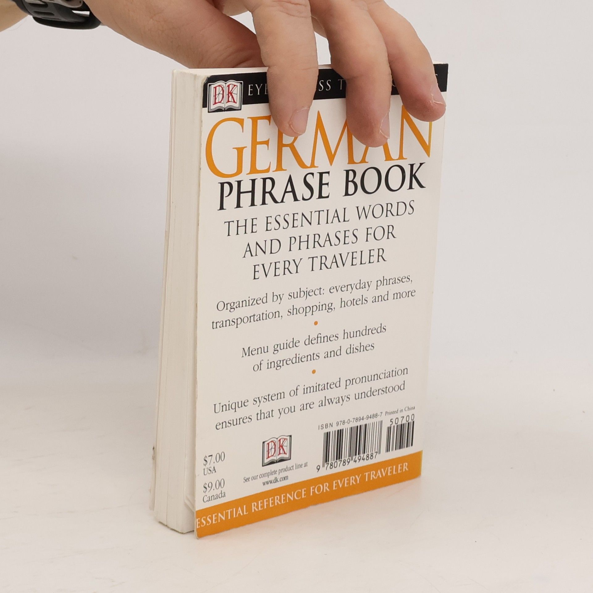 Horst Kopleck Eyewitness Travel Guides: German Phrase Book