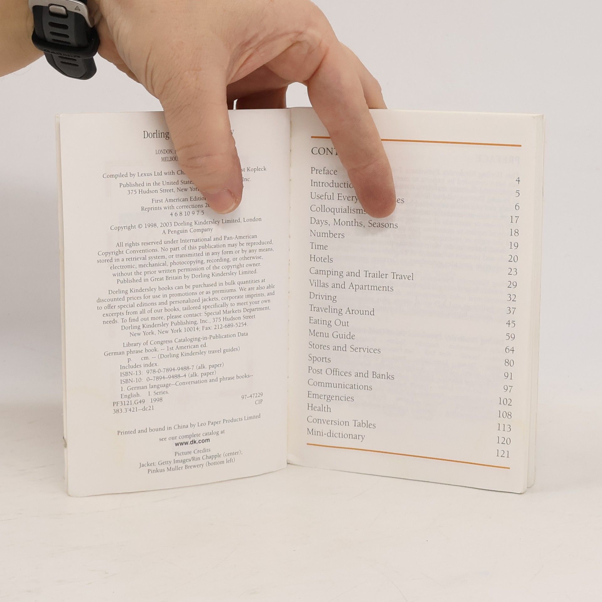 Horst Kopleck Eyewitness Travel Guides: German Phrase Book
