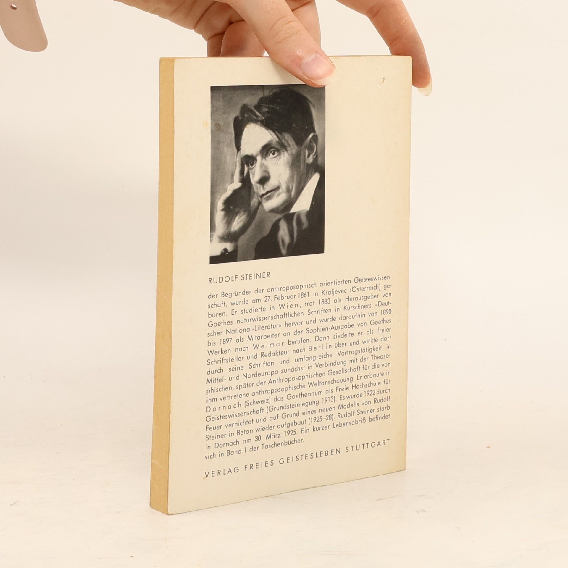 Rudolf Steiner Wahrheit und Wissenschaft / Erkenntnistheorie der Goetheschen Weltanschauung