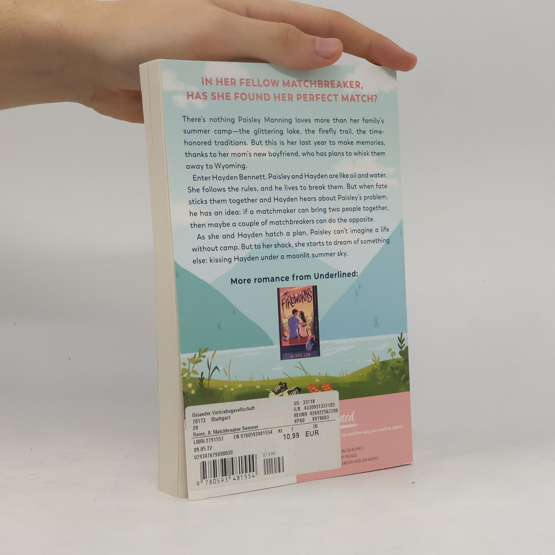 Annie Rains The Matchbreaker Summer