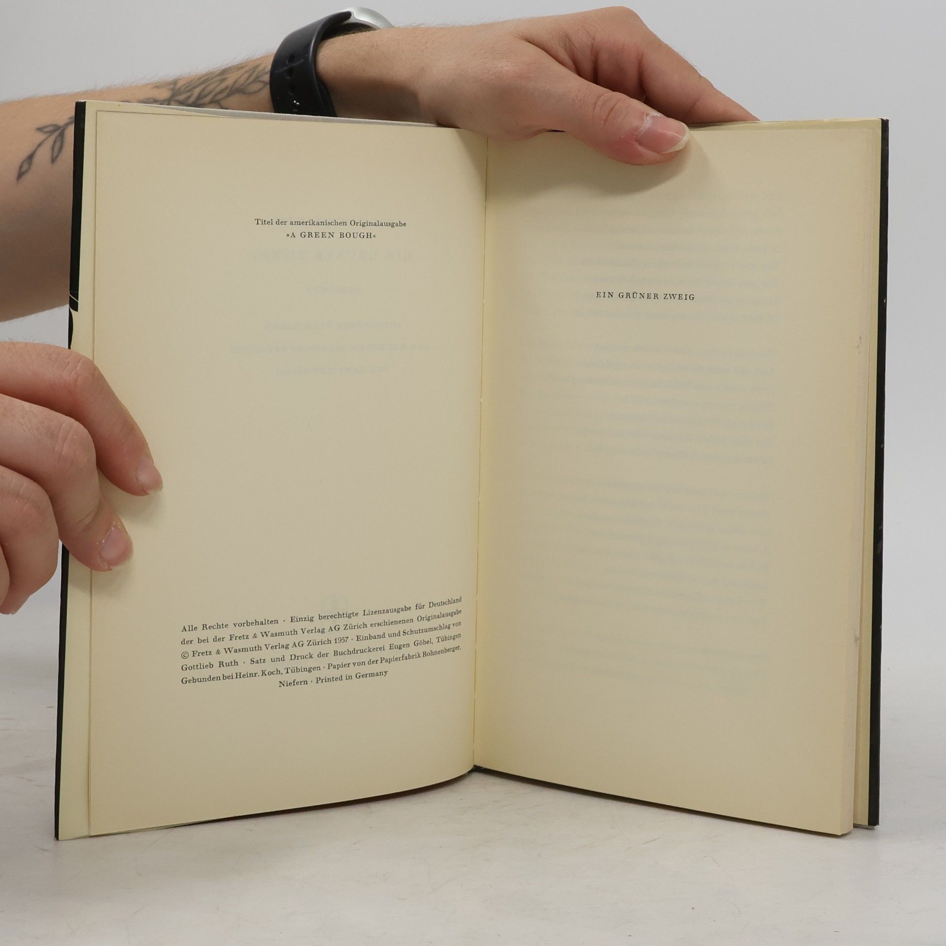 William Faulkner Ein grüner Zweig