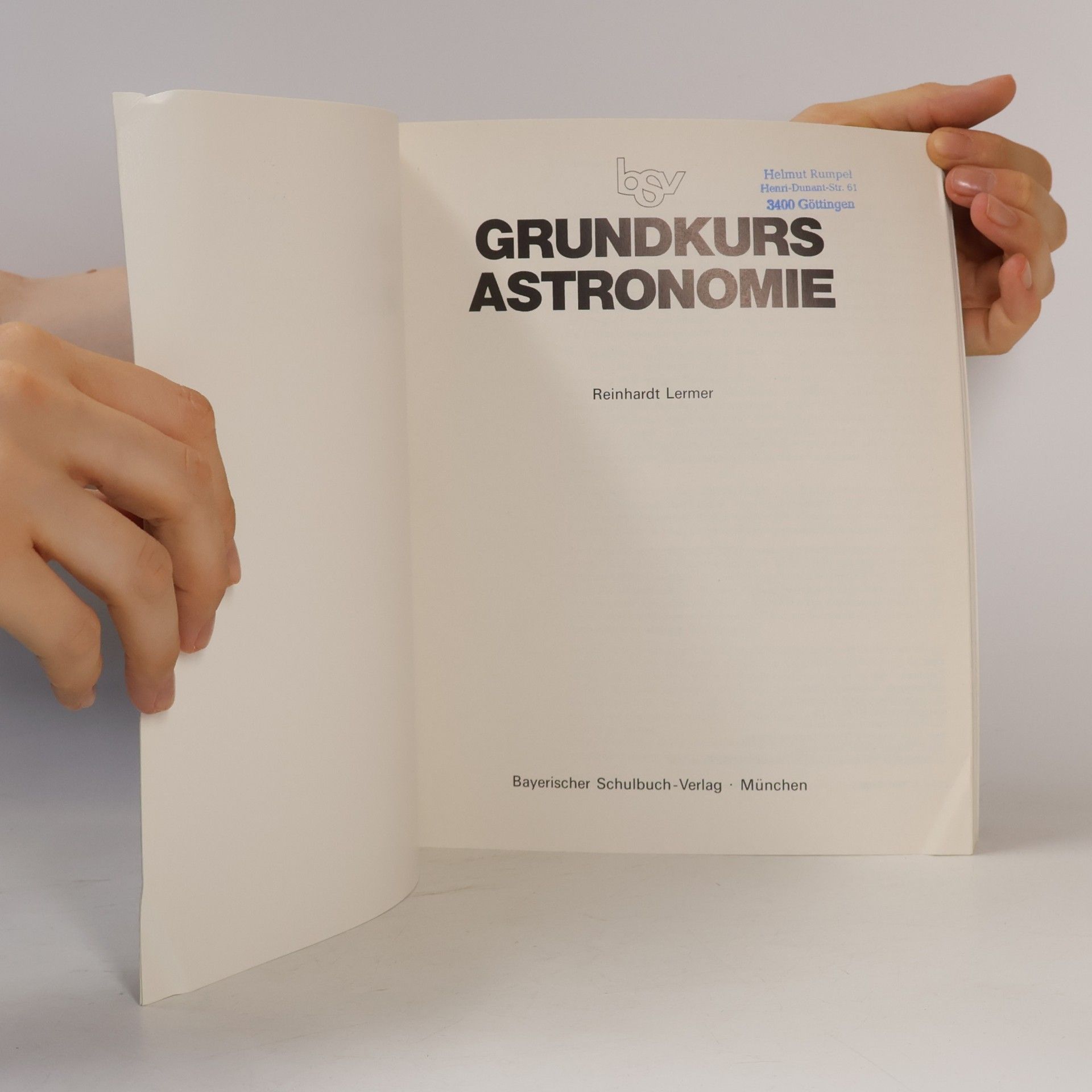 bsv Grundkurs Astronomie