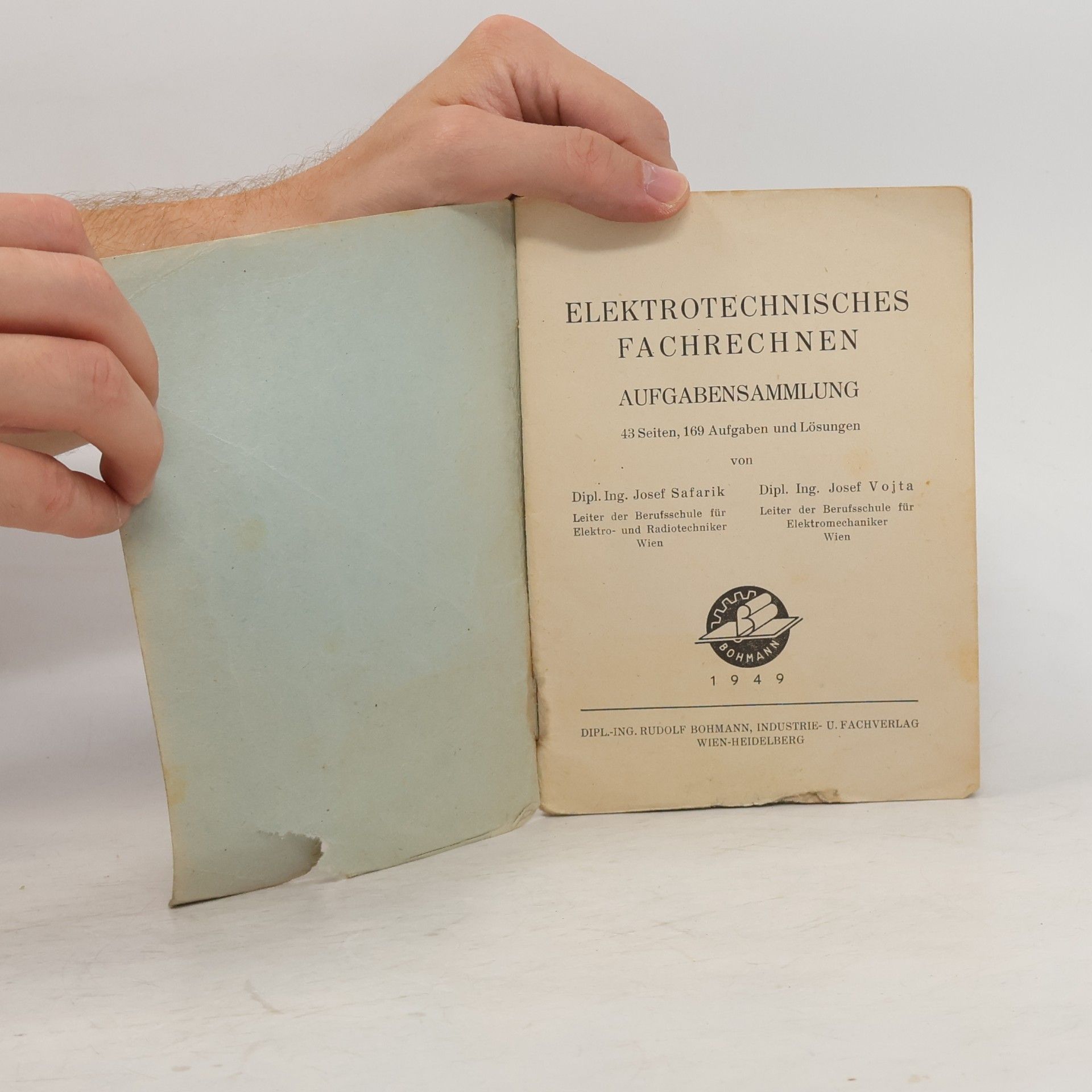 Josef Šafařík Elektrotechnisches Fachrechnen
