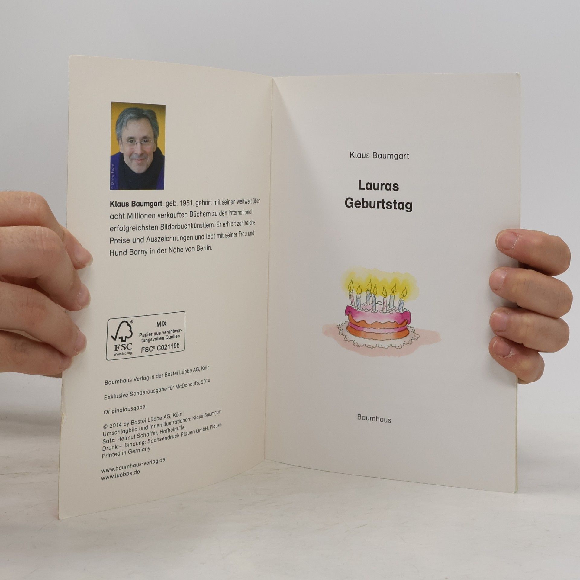 Klaus Baumgart Lauras Geburtstag