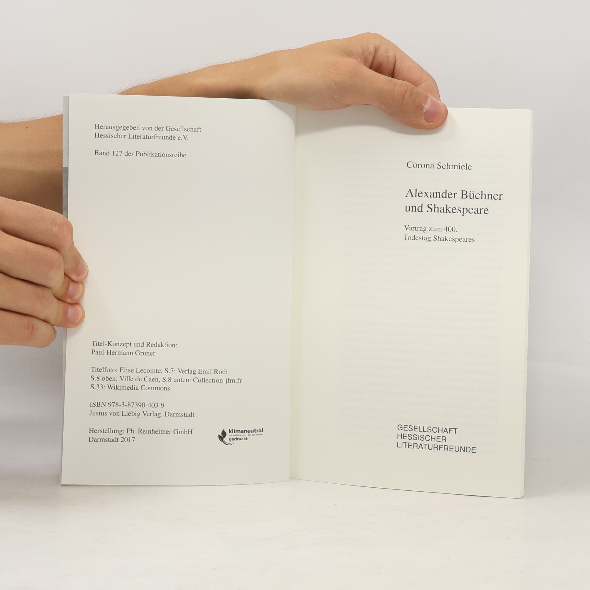 Corona Schmiele Alexander Büchner und Shakespeare