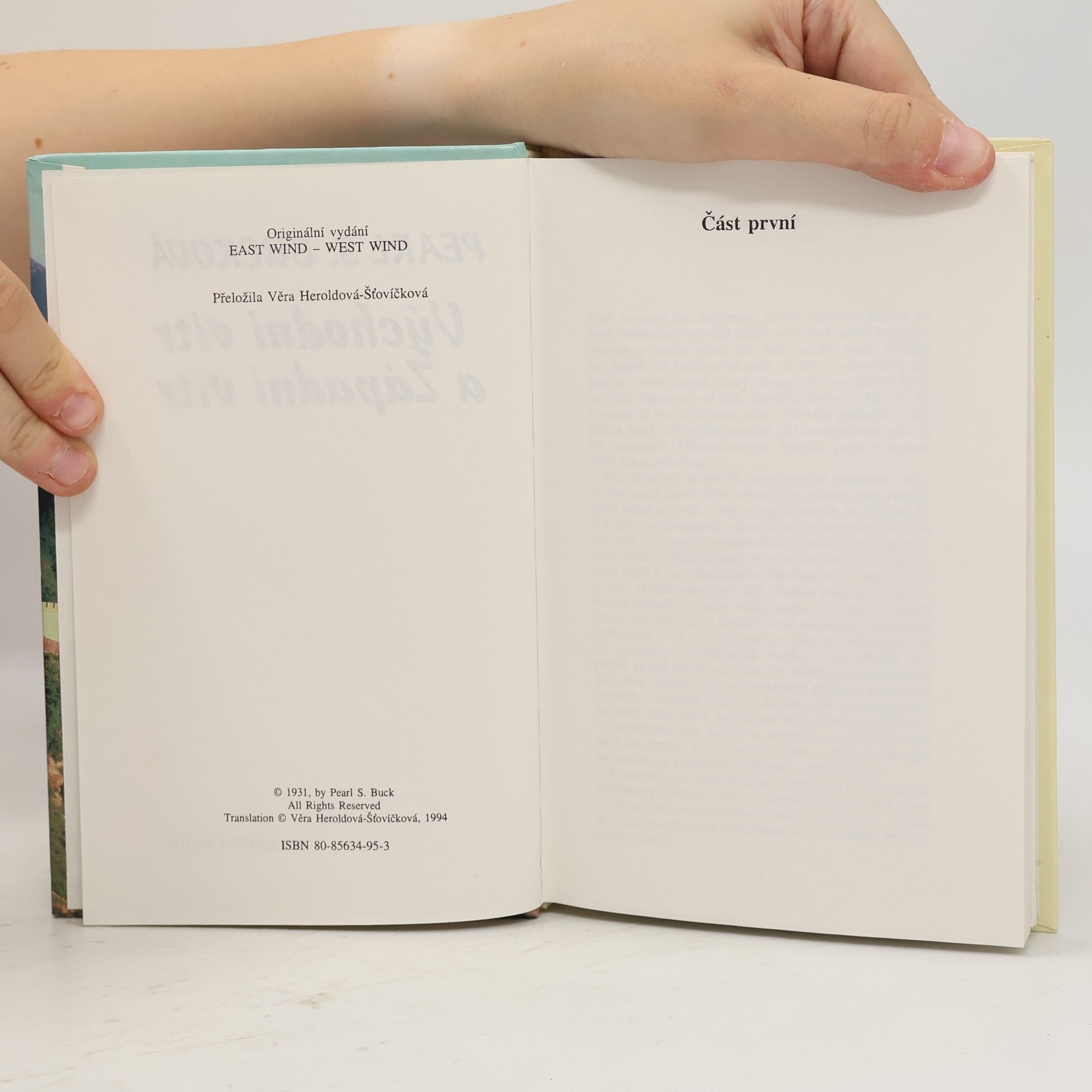 Pearl S. Buck Východní vítr a Západní vítr