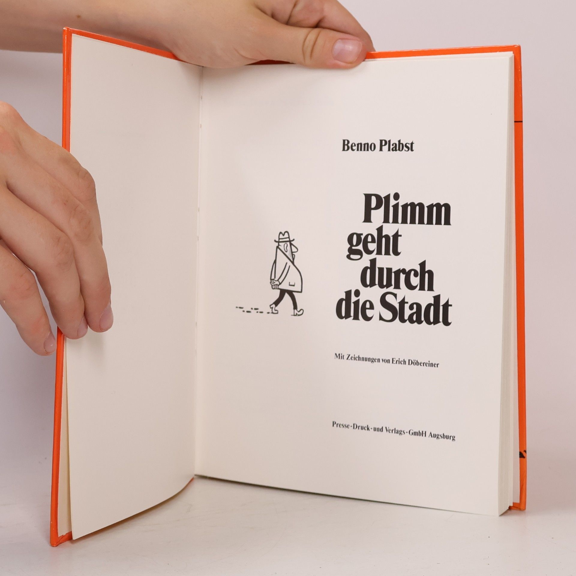 Benno Plabst Plimm geht durch die Stadt