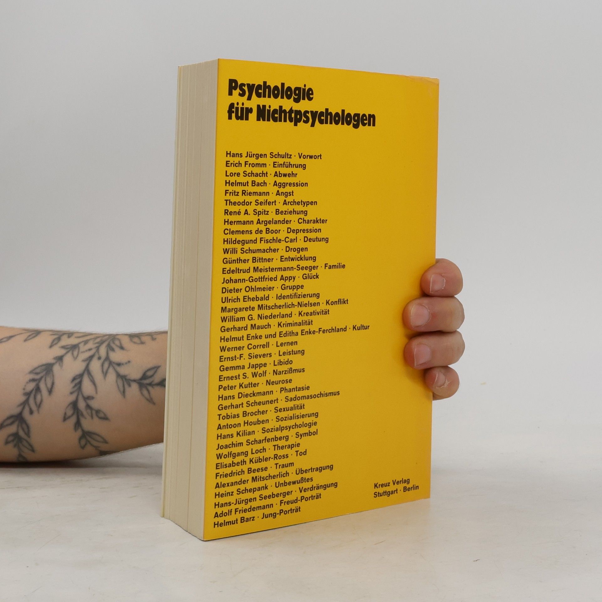 Hans-Jürgen Schultz-Coulon Psychologie für Nichtpsychologen