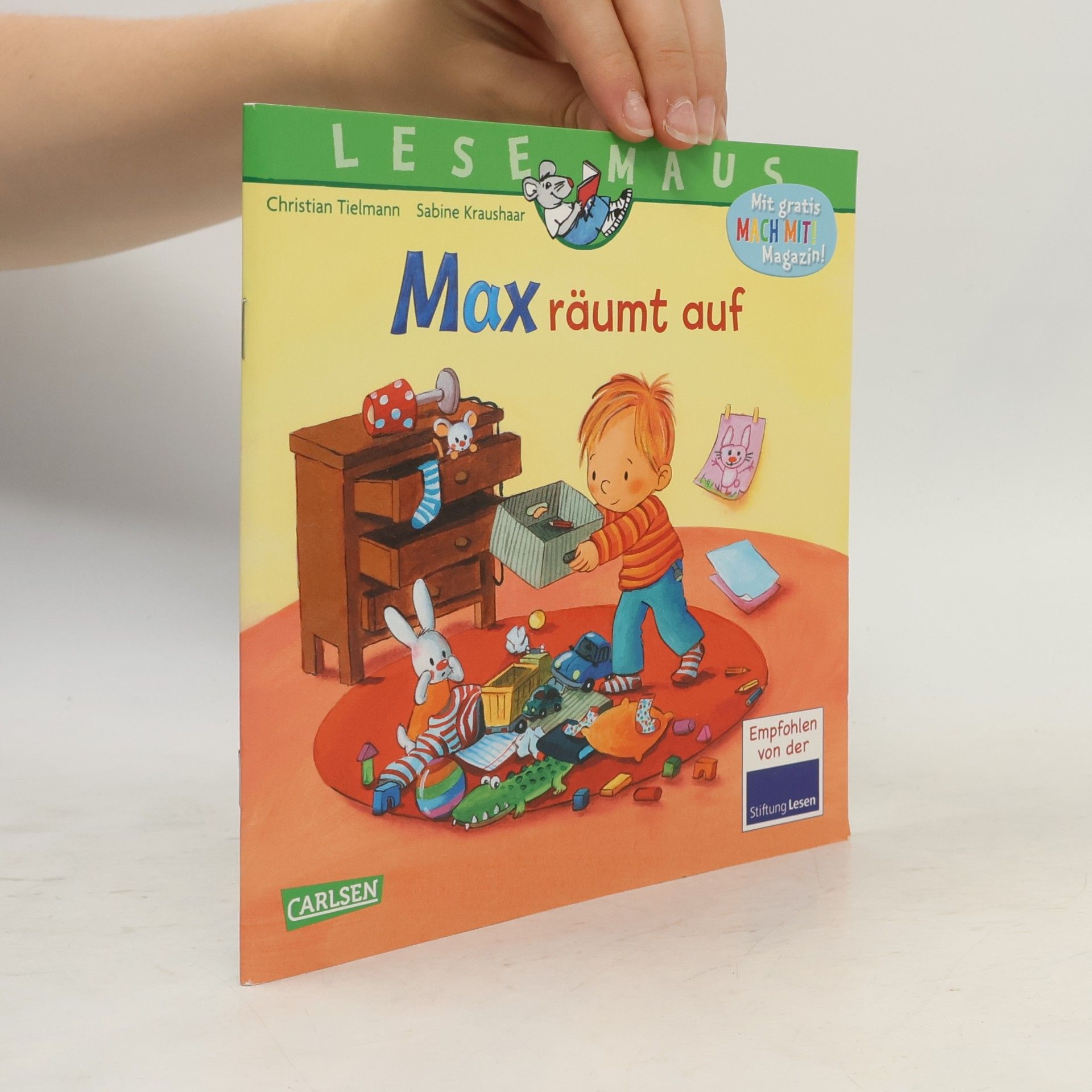 LESEMAUS 119: Max räumt auf