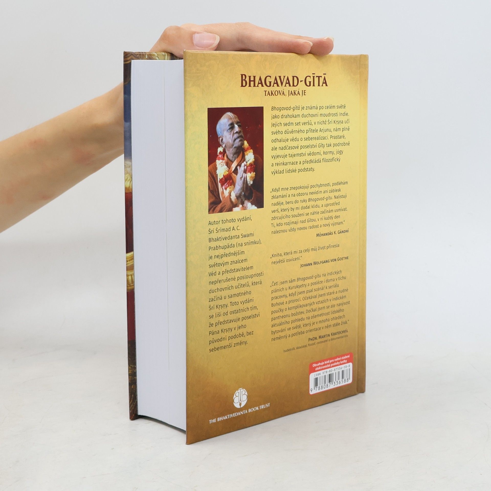 Šrí Šrímad A. Č. Bhaktivédanta Swami Prabhupáda Bhagavad-gítá taková, jaká je