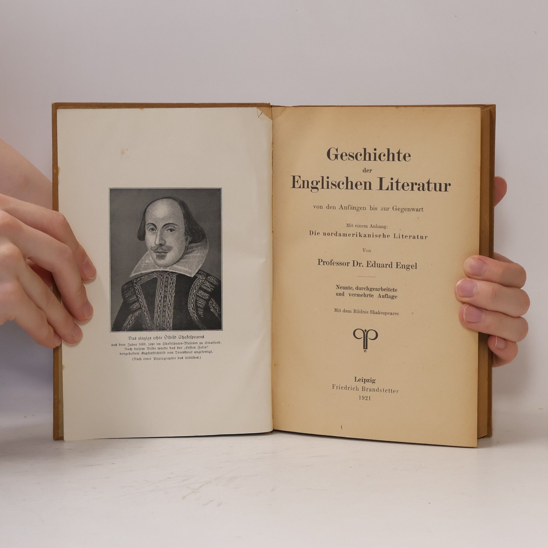 Eduard Engel Geschichte der Englischen Literatur