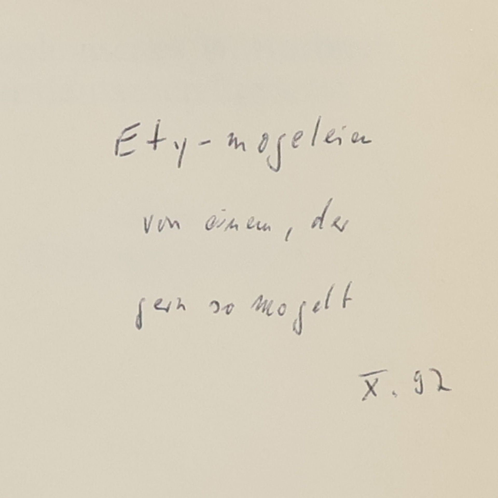 Lutz Mackensen Ursprung der Wörter