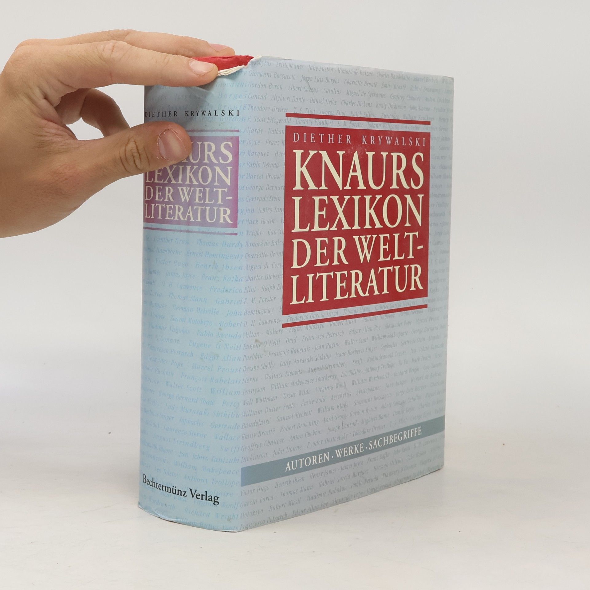 Diether Krywalski Knaurs Lexikon der Weltliteratur