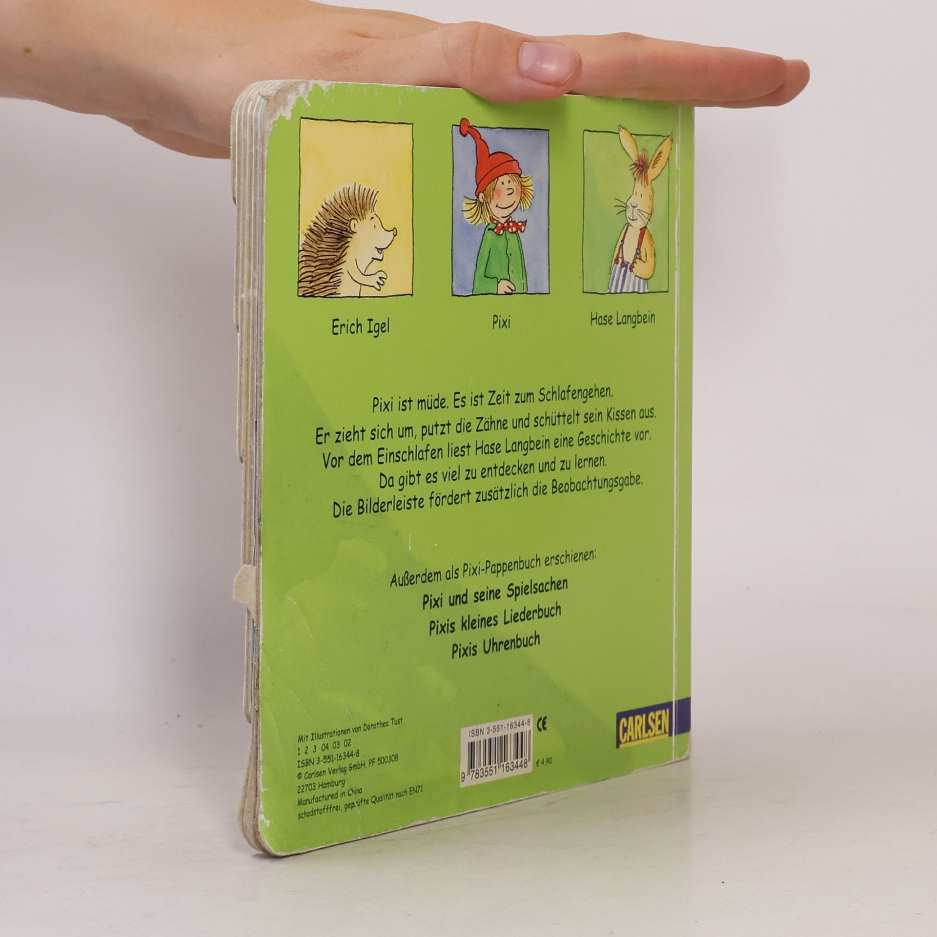 Dorothea Tust Schlaf gut, Pixi. ( Ab 2 J.).