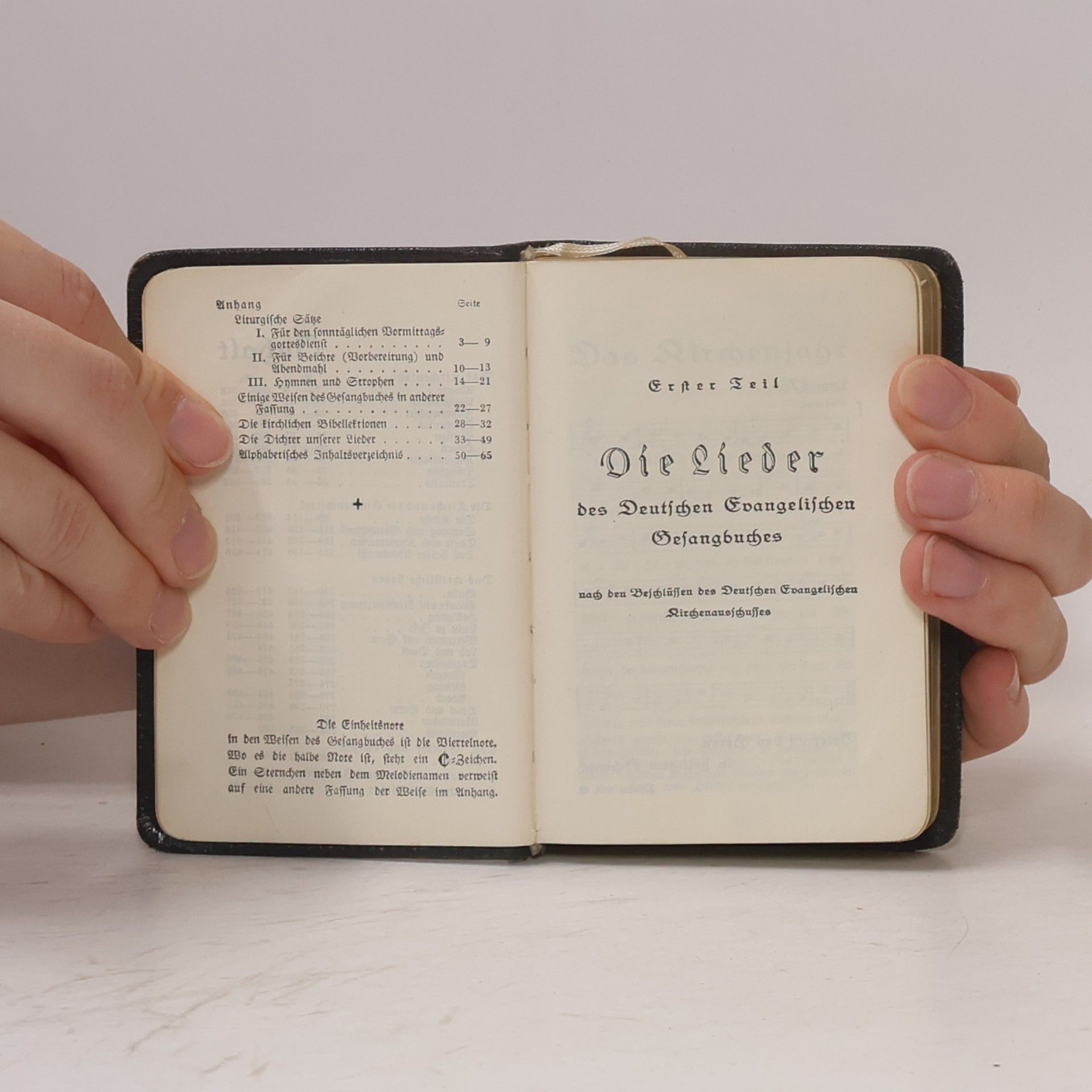 Autorenkollektiv Erster Teil. Die Lieder des Deutschen Evangelischen Gesangbuches