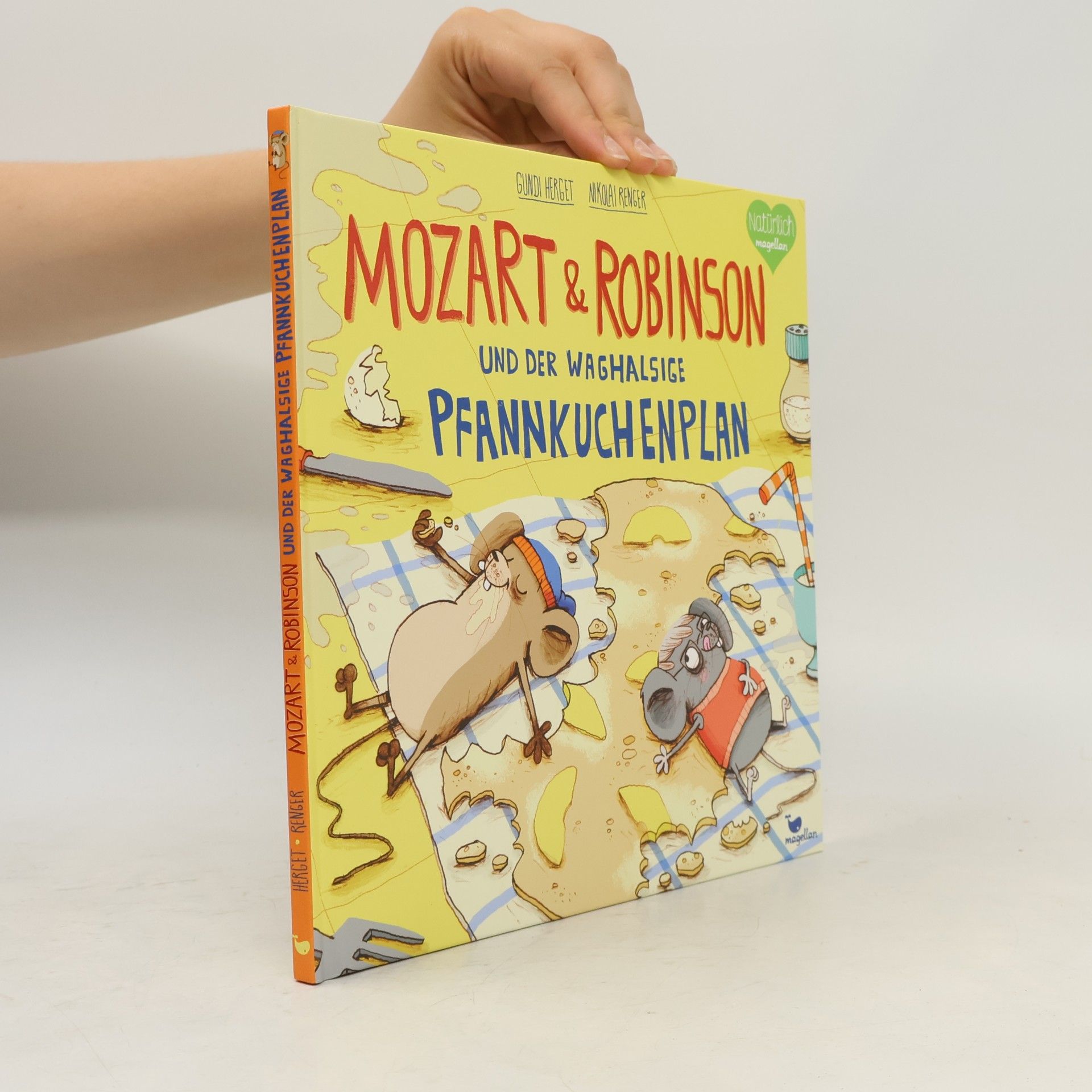 Gundi Herget Mozart & Robinson und der waghalsige Pfannkuchenplan