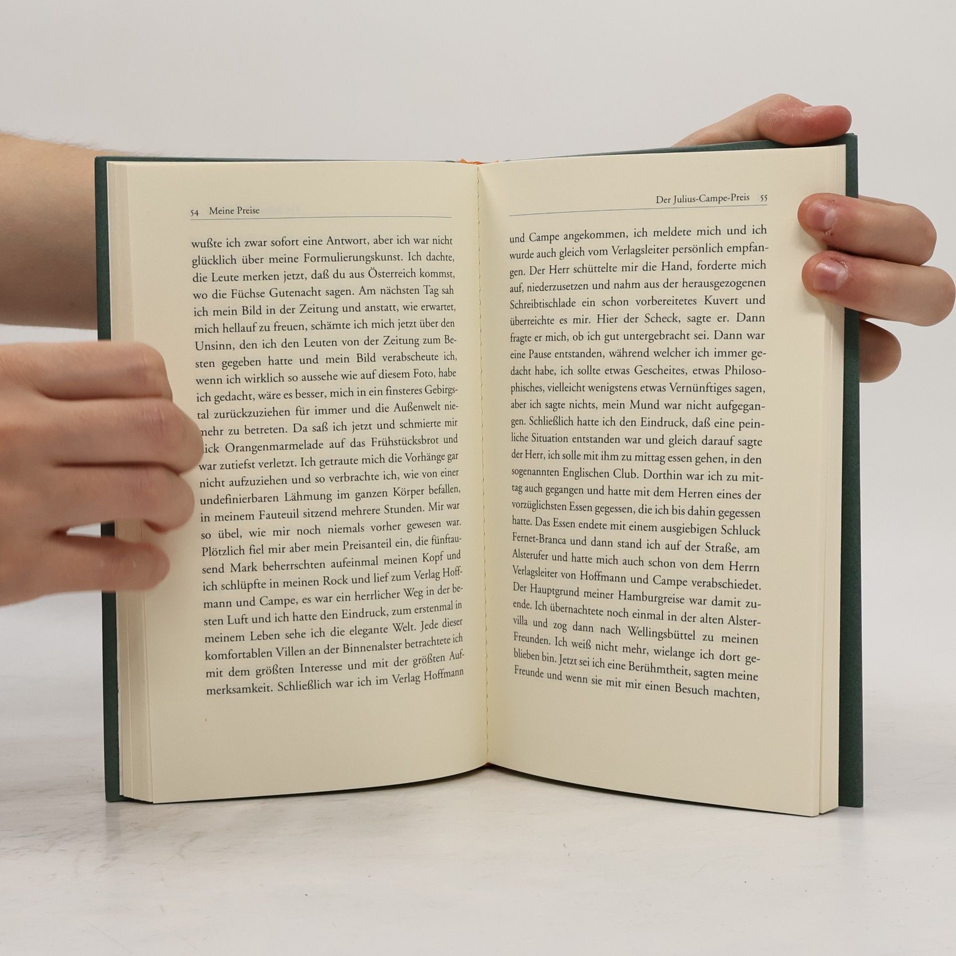 Thomas Bernhard Meine Preise