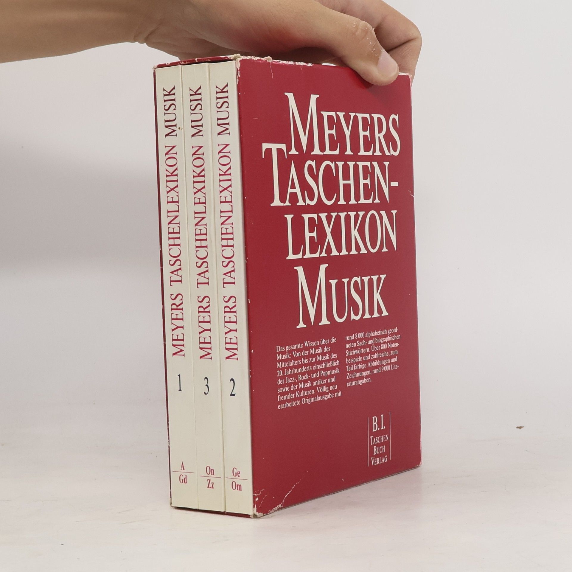 Hans Heinrich Eggebrecht Meyers Taschenlexikon Musik 1-3