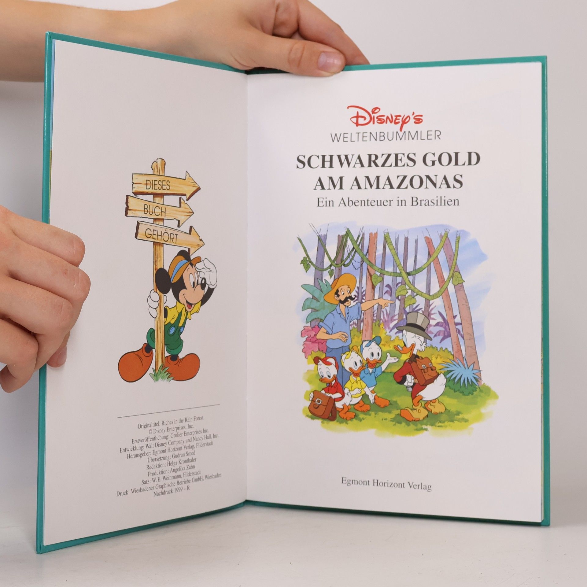 Walt Disney Schwarzes Gold Am Amazonas