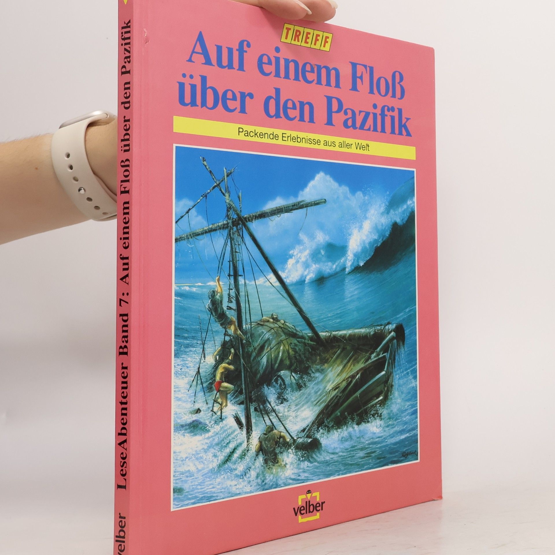 Klaus Ruhl Auf einem Floß über den Pazifik