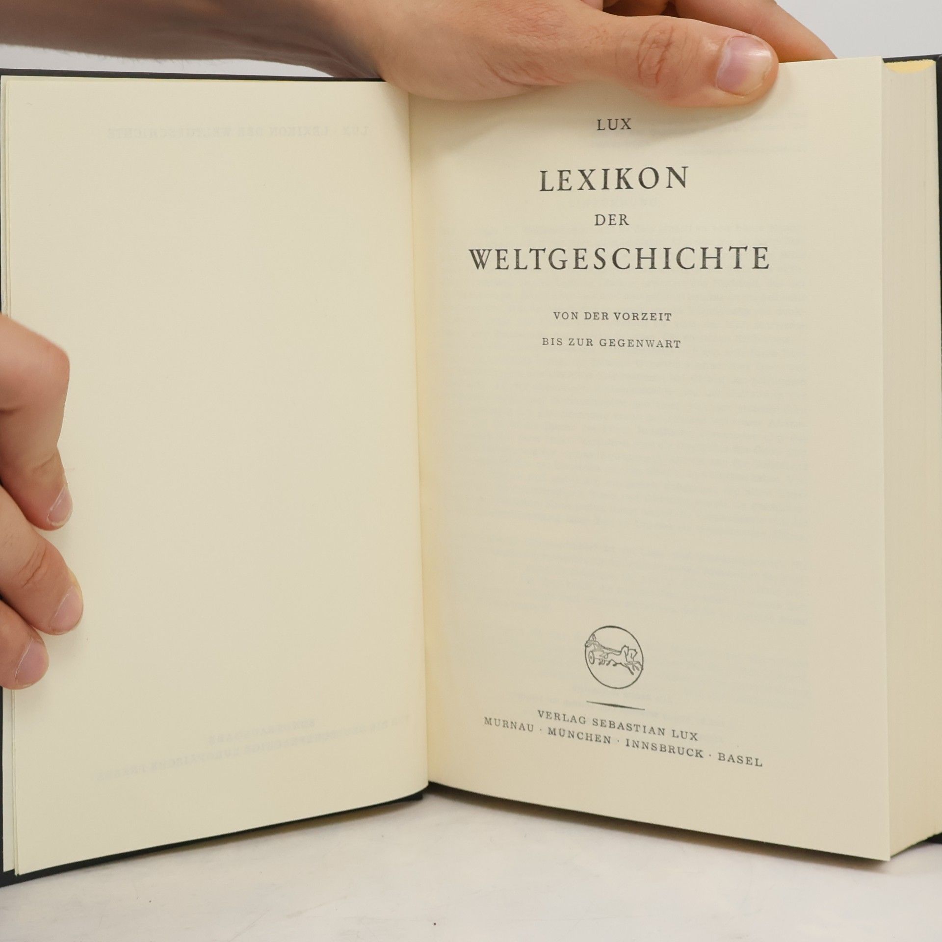 Sebastian Lux Lexikon der Weltgeschichte