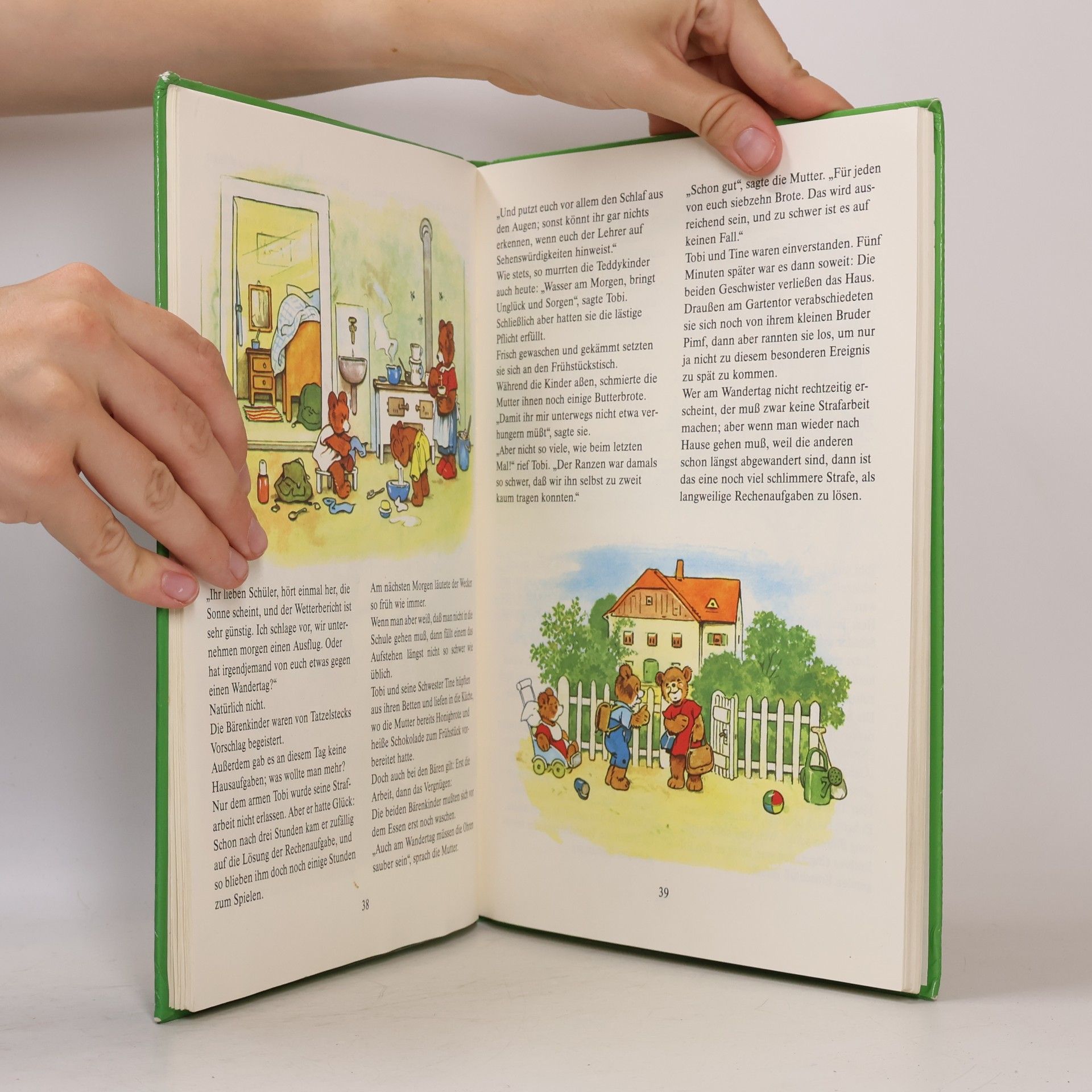 Fritz Baumgarten Mein großes farbiges Teddybuch
