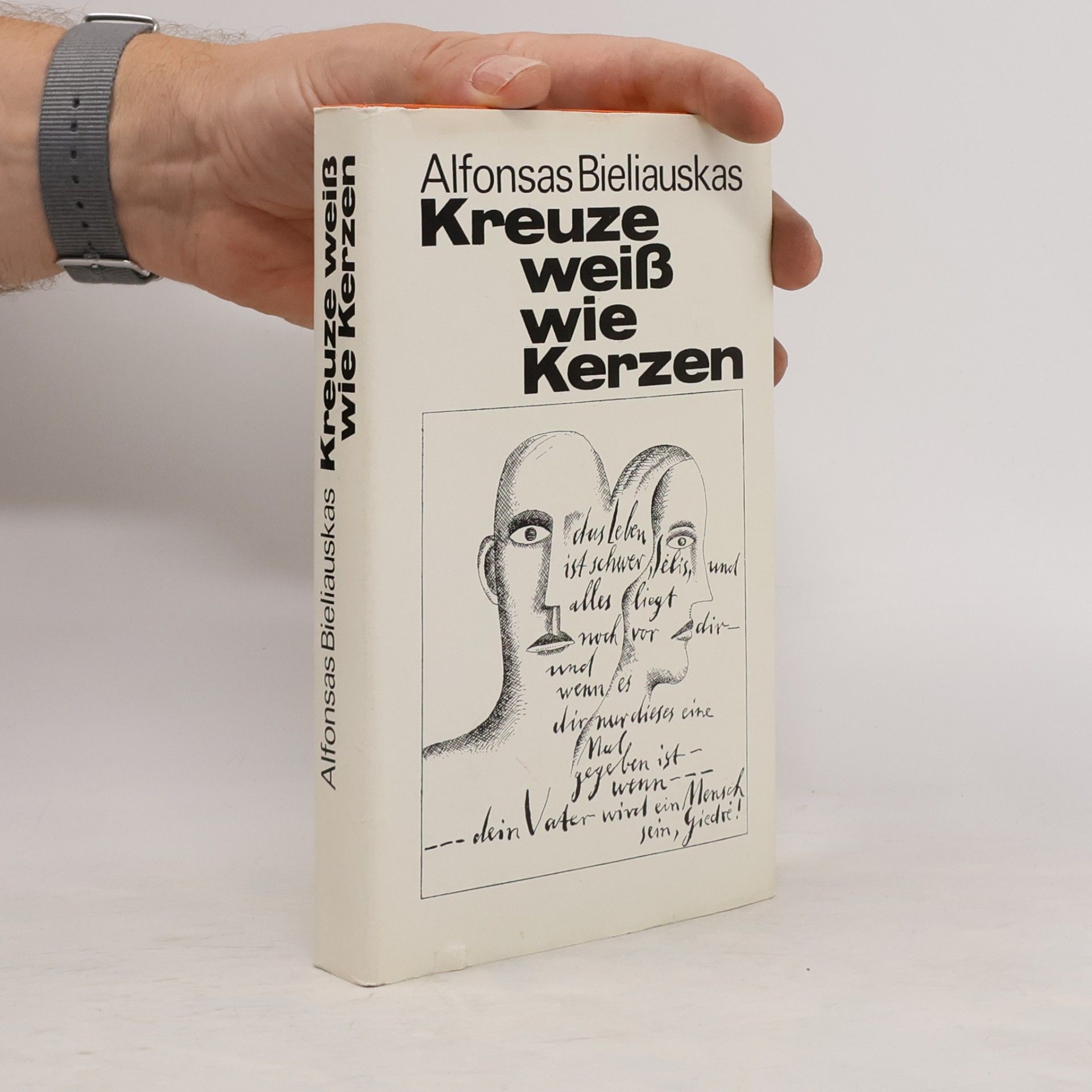 Alfonsas Bieliauskas Kreuze weiss wie Kerzen