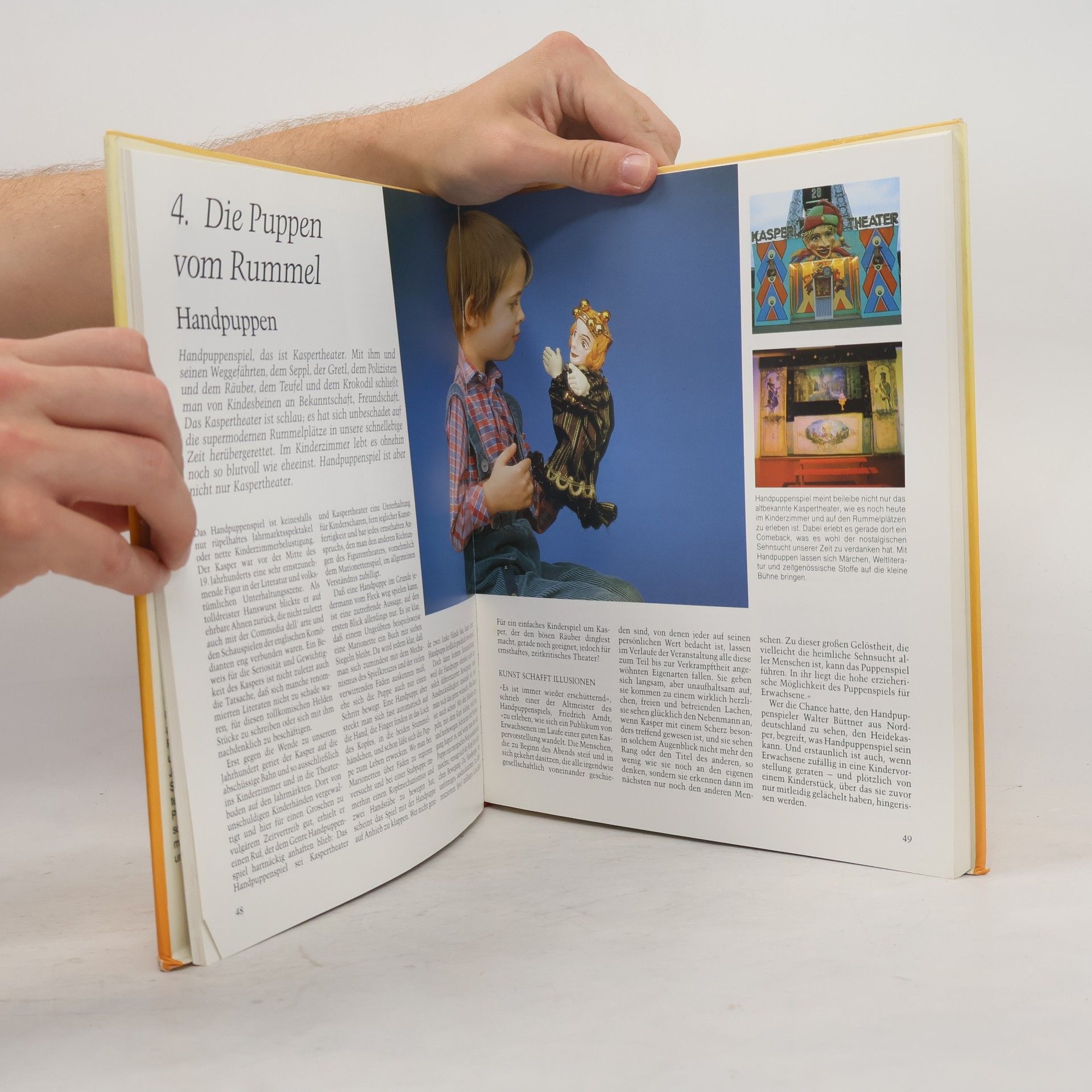 Werner Waldmann Handpuppen, Stabfiguren, Marionetten