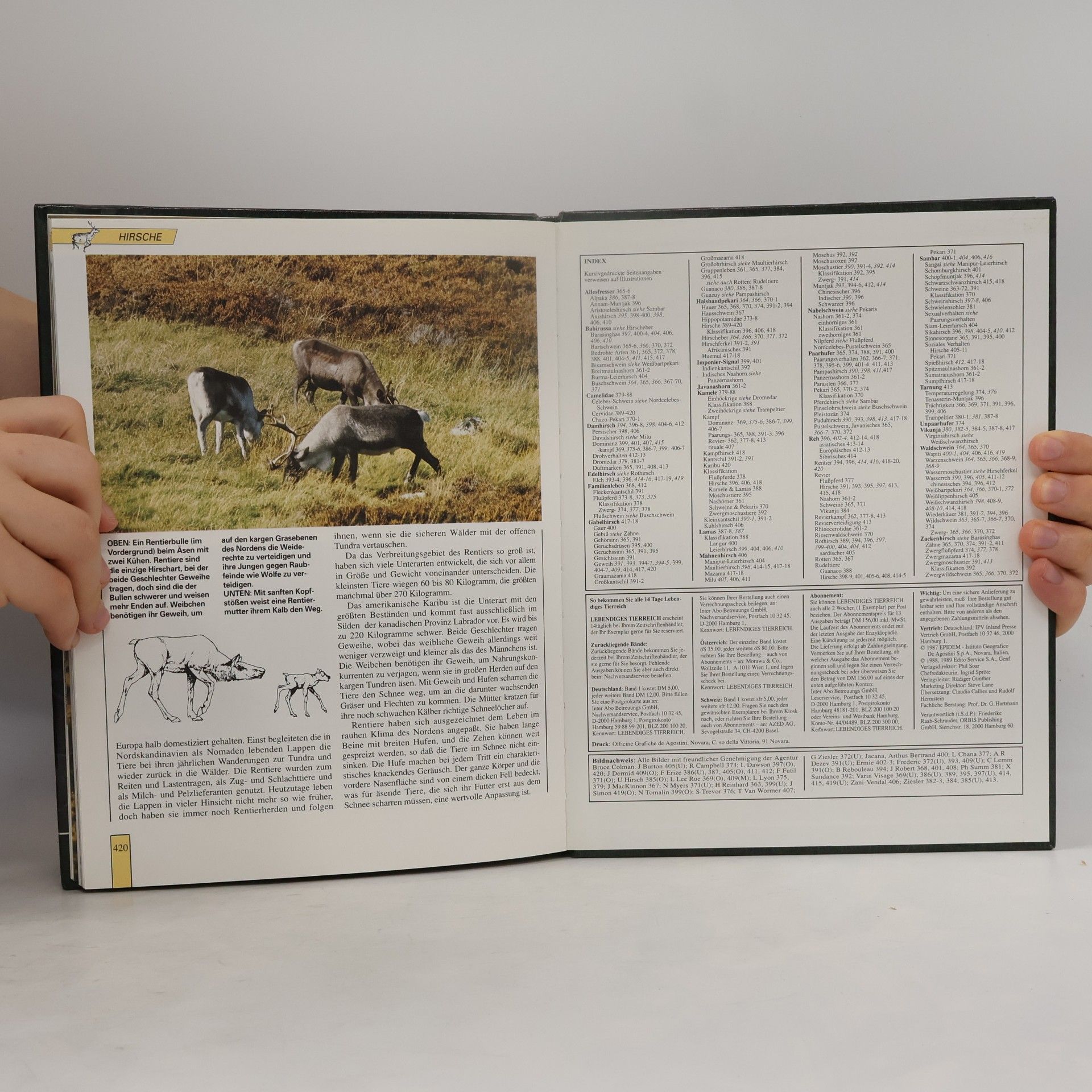Various authors Lebendiges Tierreich Band 7
