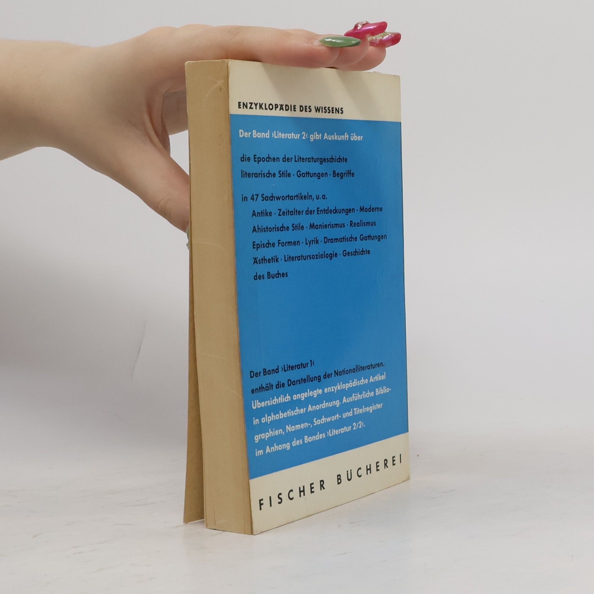 Kolektiv autorů Das Fischer Lexikon. Literatur 2/1 A-L