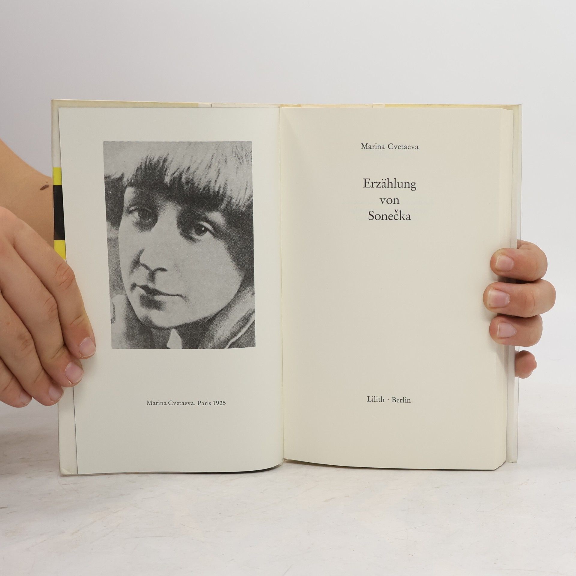 Marina Cvetaeva Erzählung von Sonečka