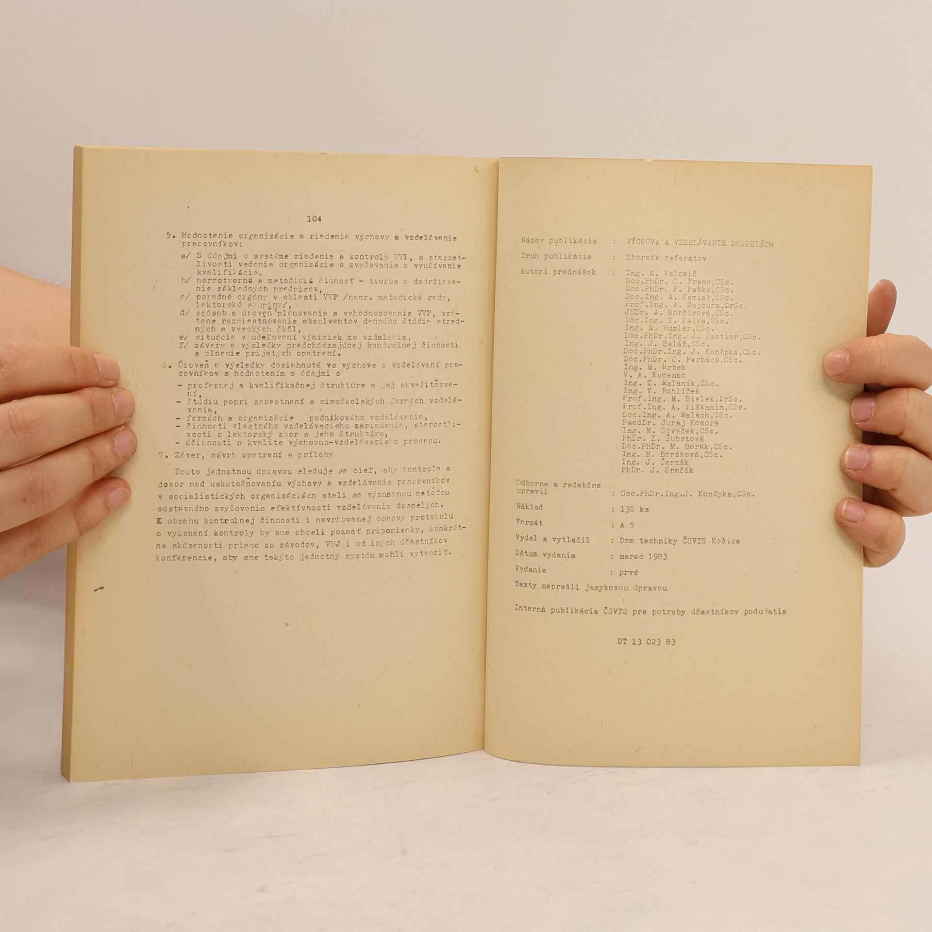 Autorenkollektiv Zborník výchova a vzdelávanie dospelých
