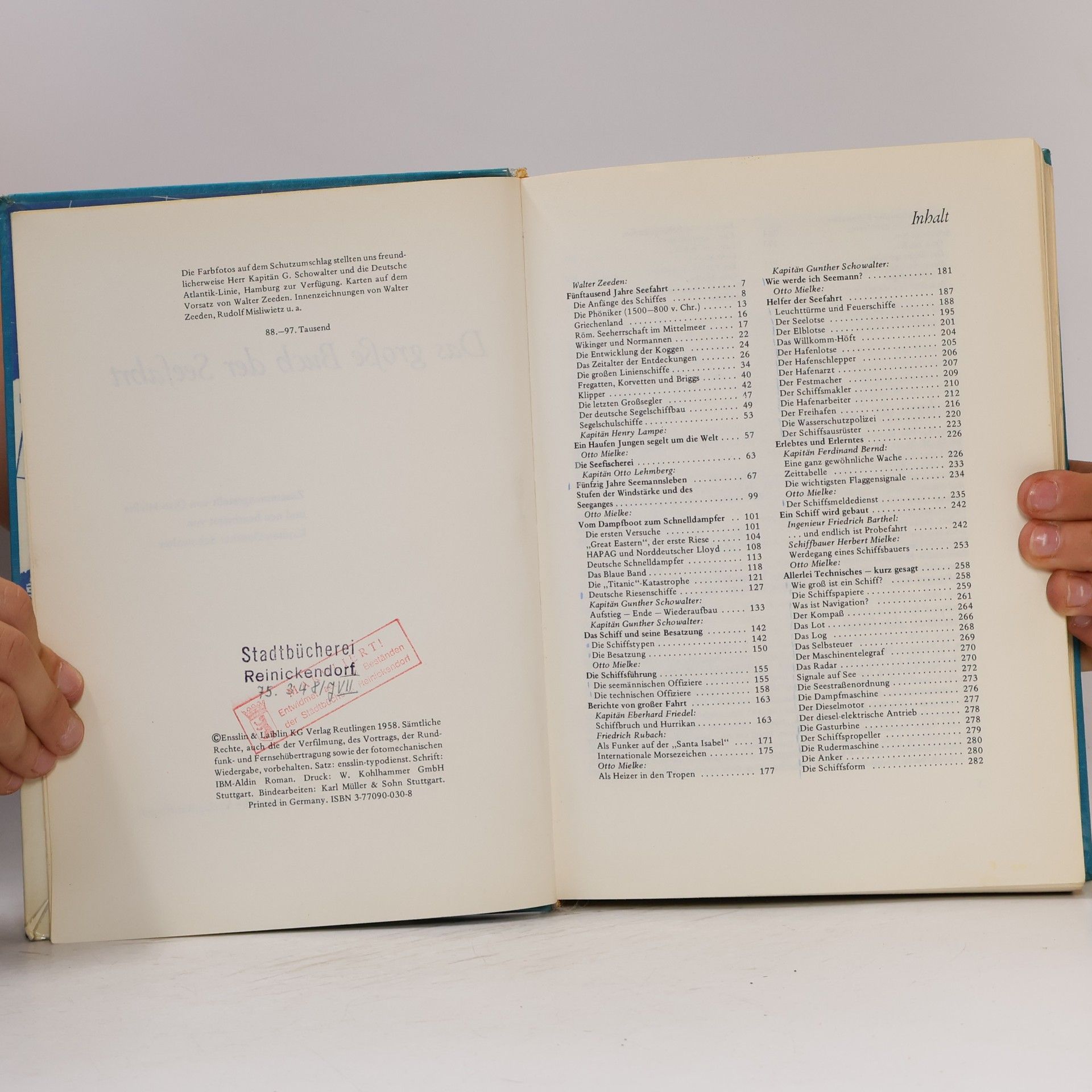 Kolektiv autorů Das große Buch der Seefahrt
