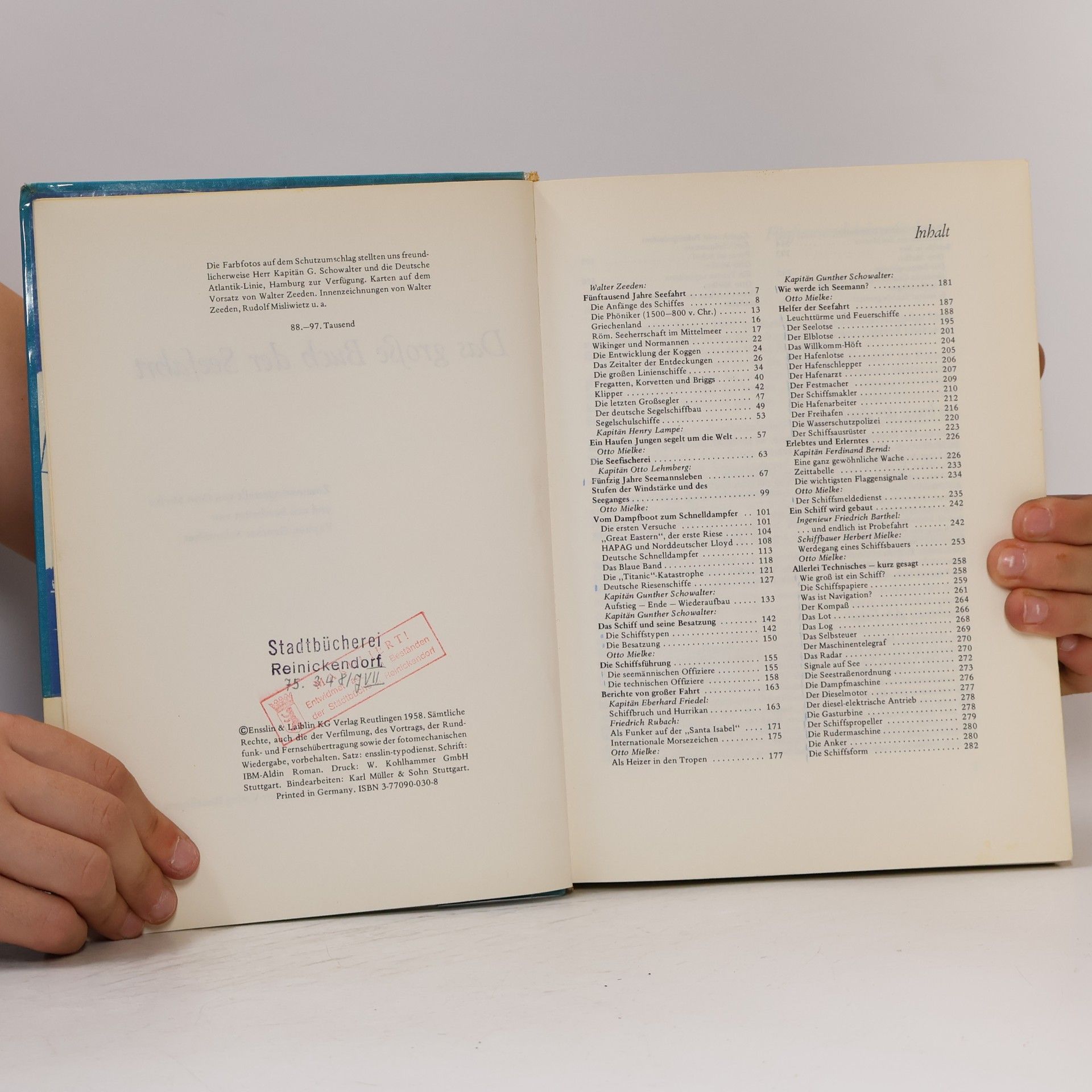 Kolektiv autorů Das große Buch der Seefahrt