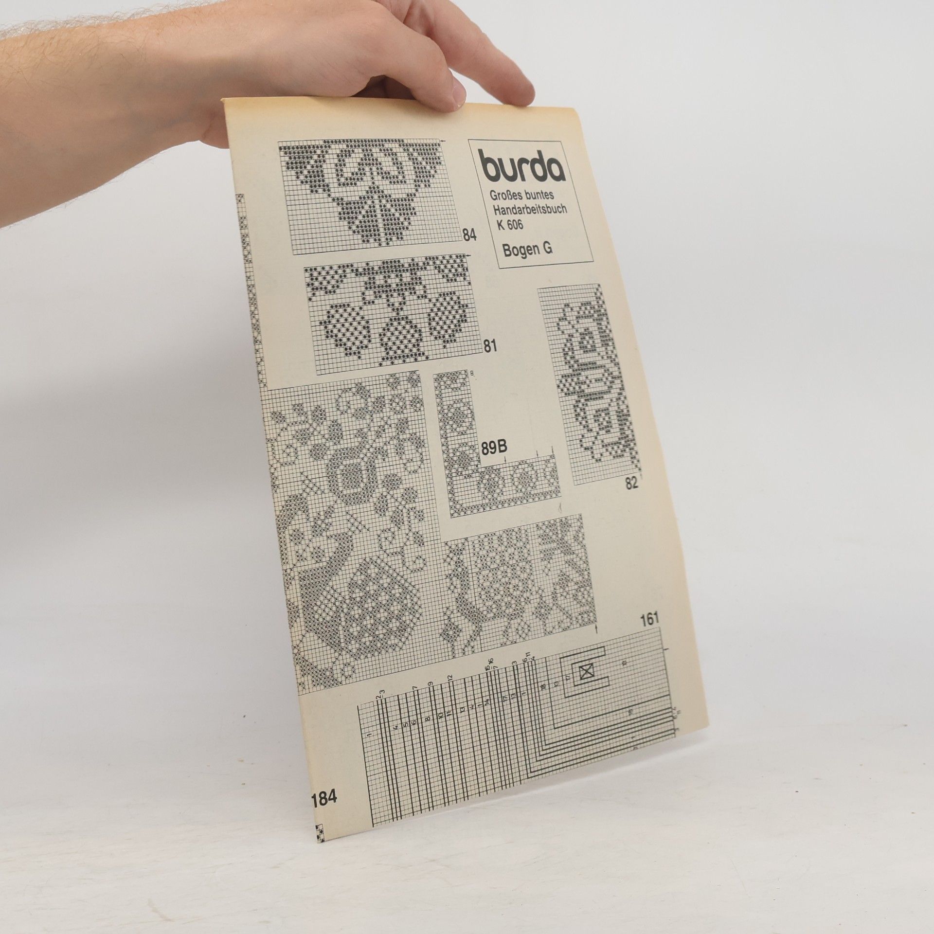 Autores varios Großes buntes Handarbeitsbuch K 606 Bogen G