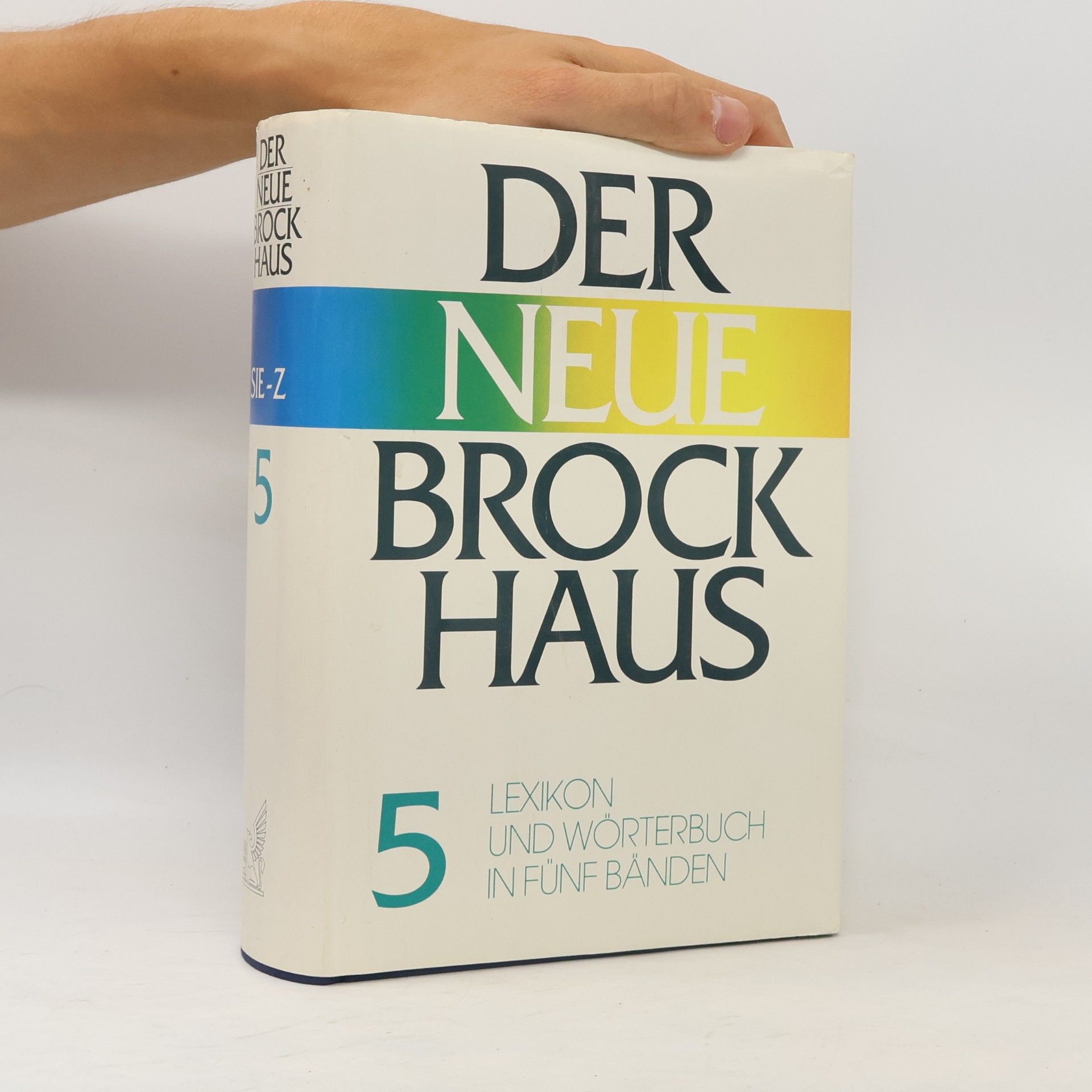 Kolektiv autorů Der neue Brockhaus 5. Lexikon und Wörterbuch in fünf Bänden
