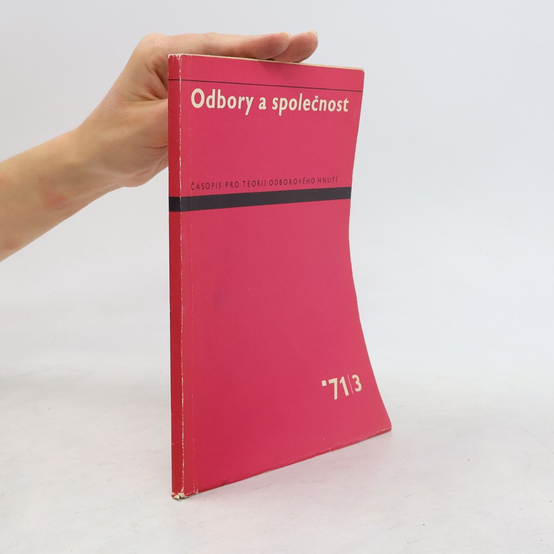 Autorenkollektiv Odbory a společnost 71/3