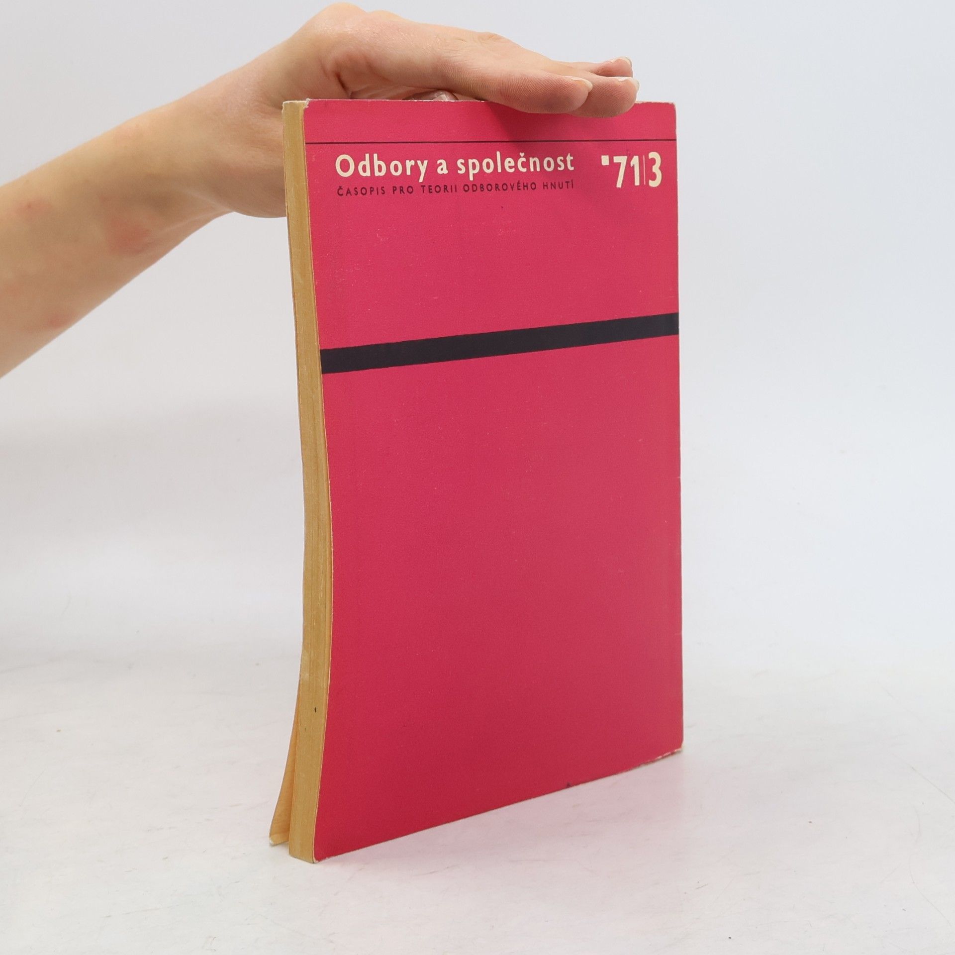 Autorenkollektiv Odbory a společnost 71/3