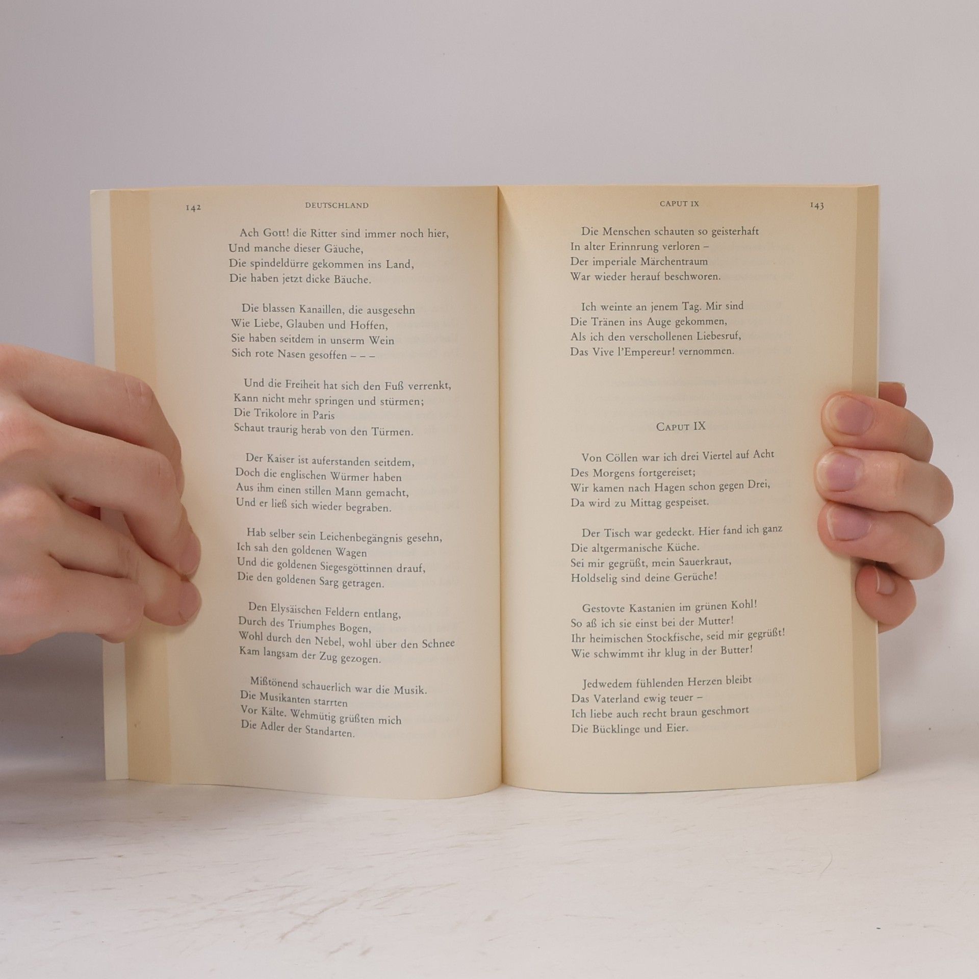 Heinrich Heine Atta Troll. Ein Sommernachtstraum. Deutschland. Ein Wintermärchen