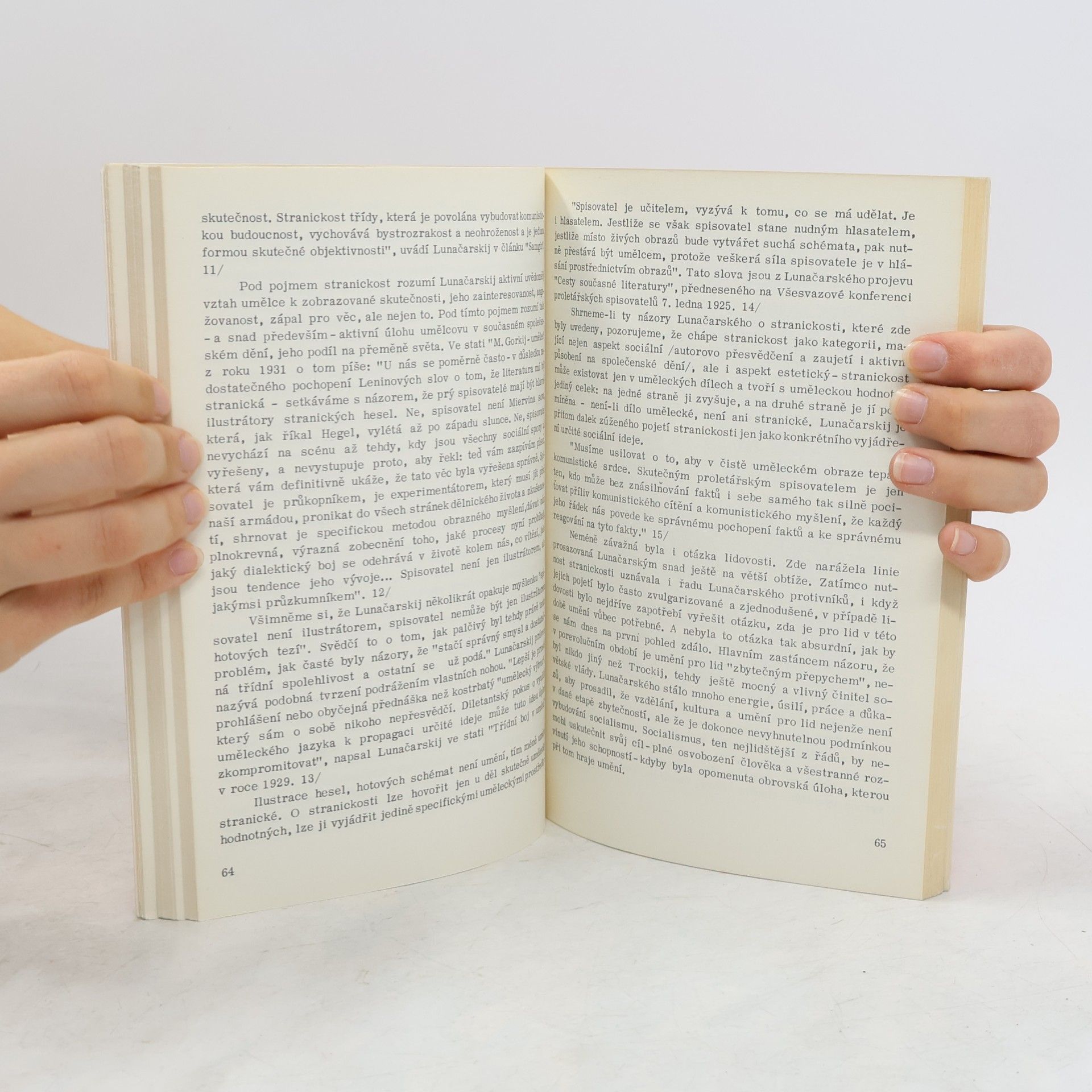 Milan Šimek O stranickosti lidovosti a ideovosti literatury a umění