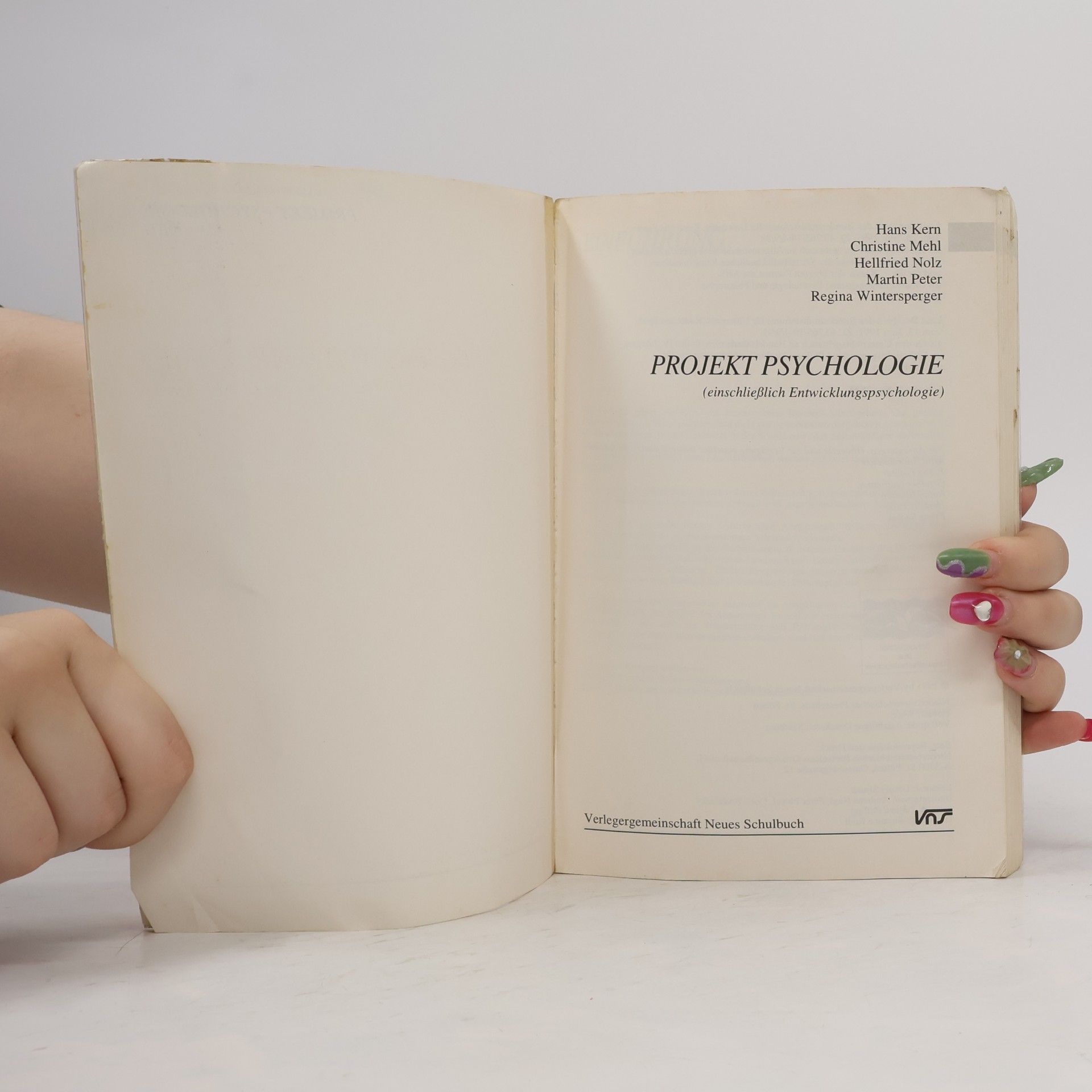 Hans Kern Projekt Psychologie
