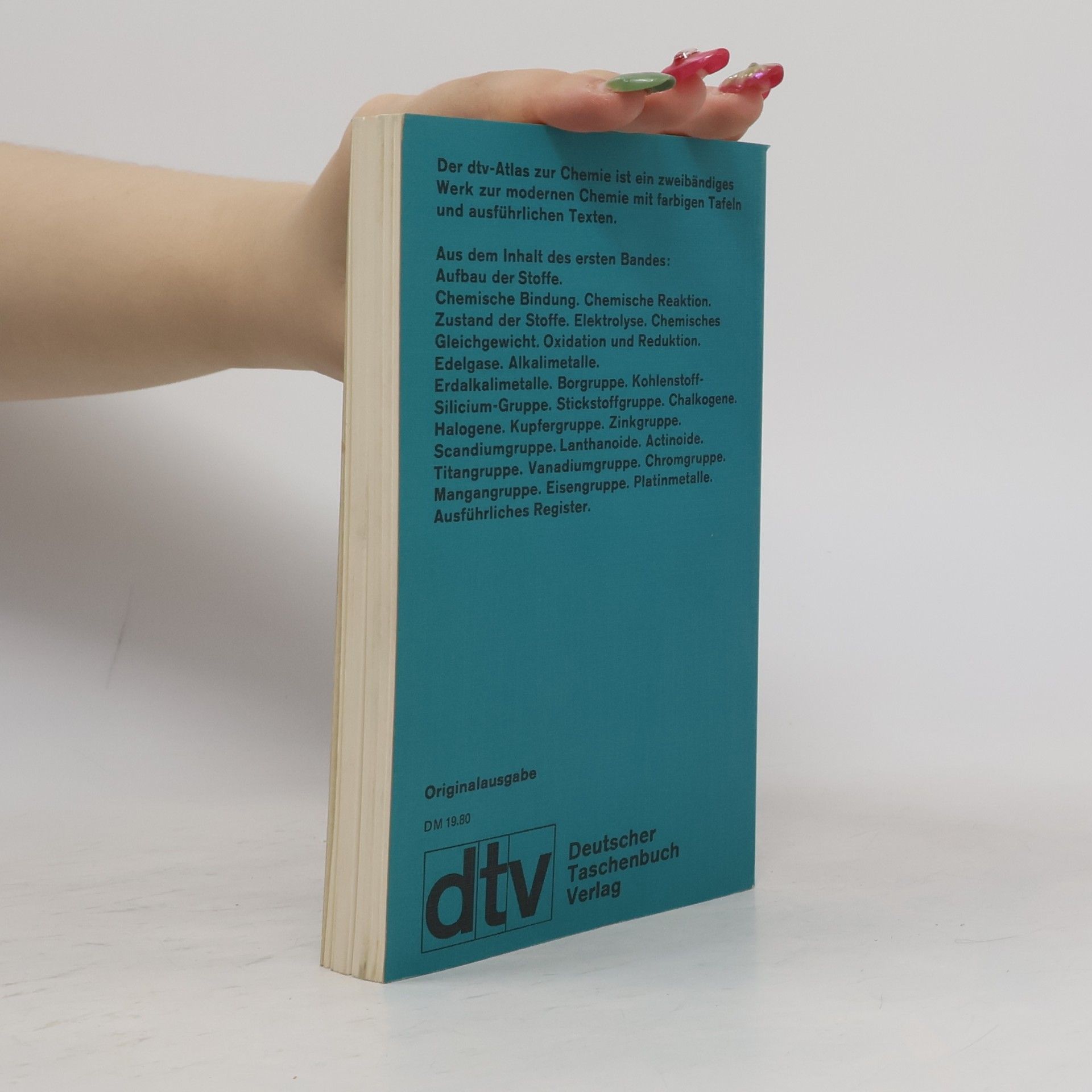 Hans Breuer dtv-Atlas zur Chemie