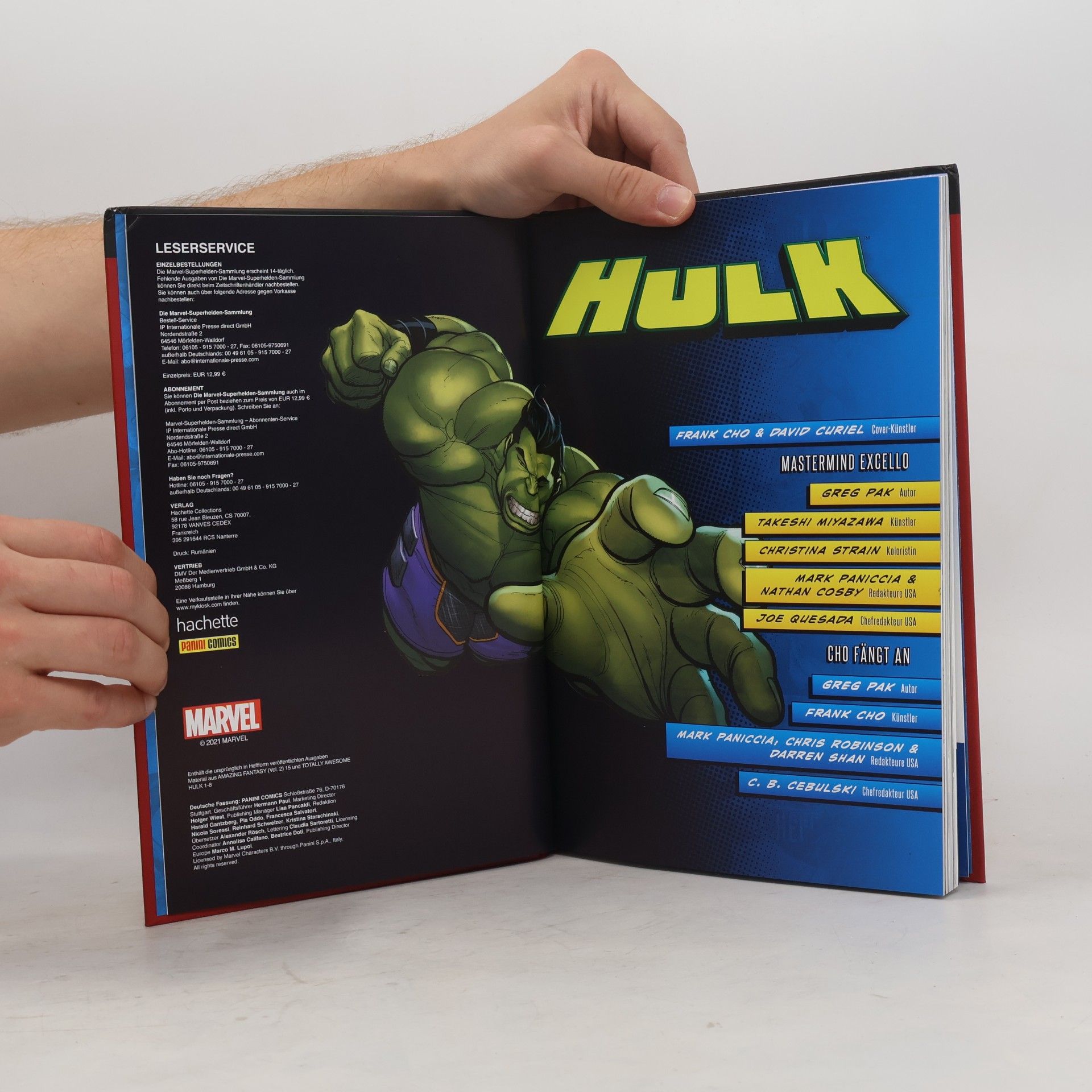 Autorenkollektiv Die Marvel-Superhelden-Sammlung Hulk 114
